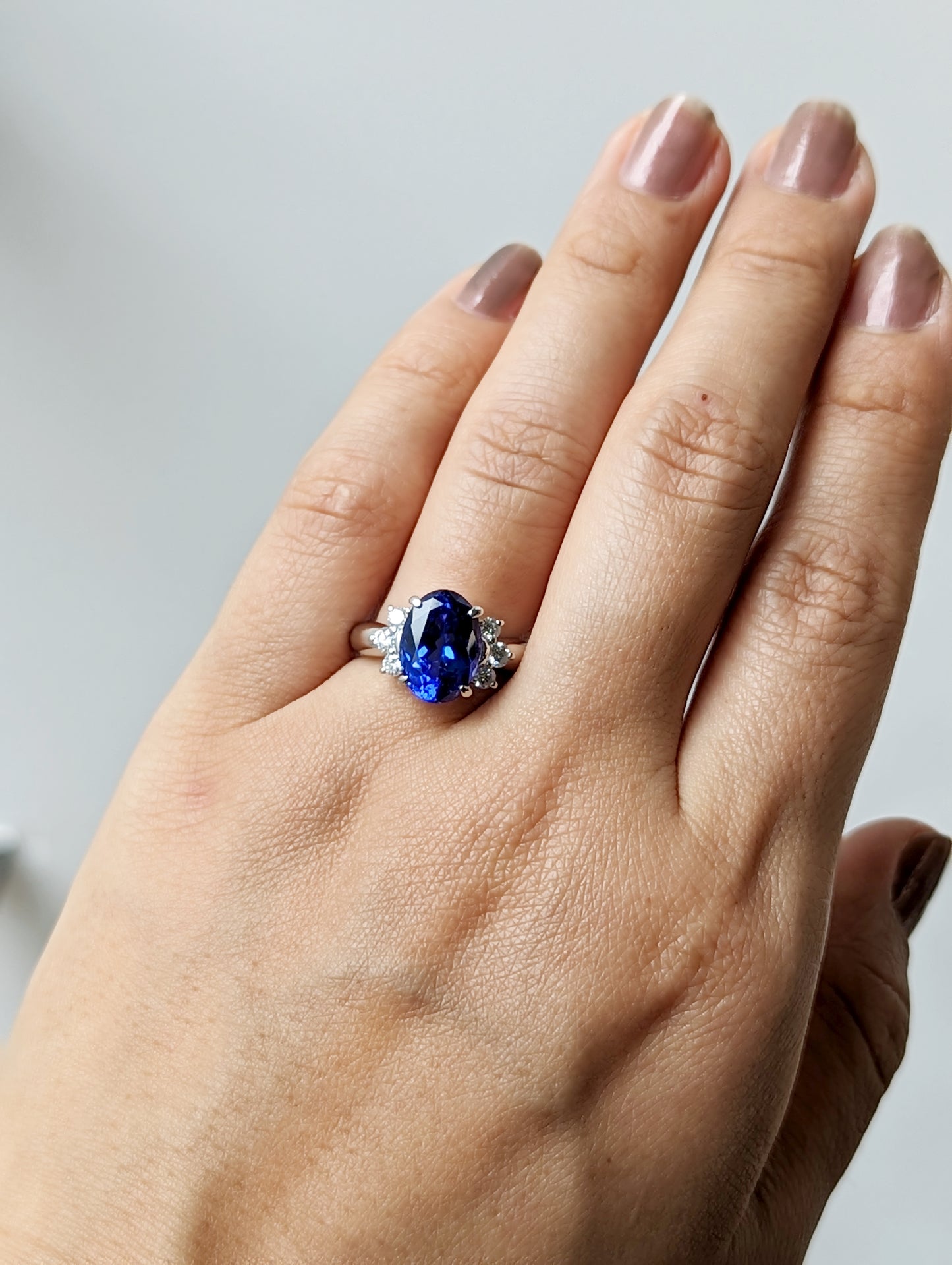 4.37ct タンザナイトリング【高貴】