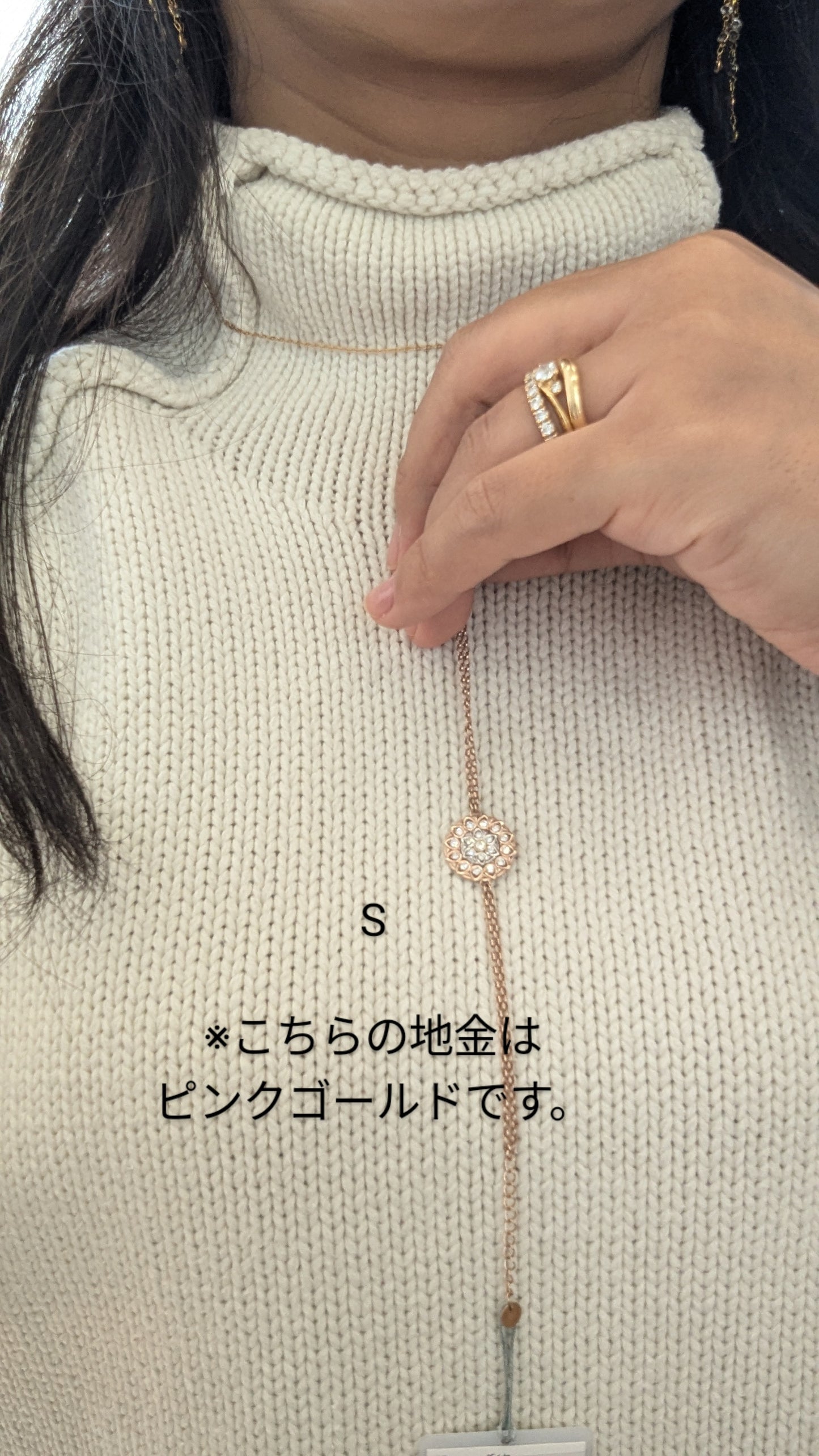 メダリオン L 60cmネックレス