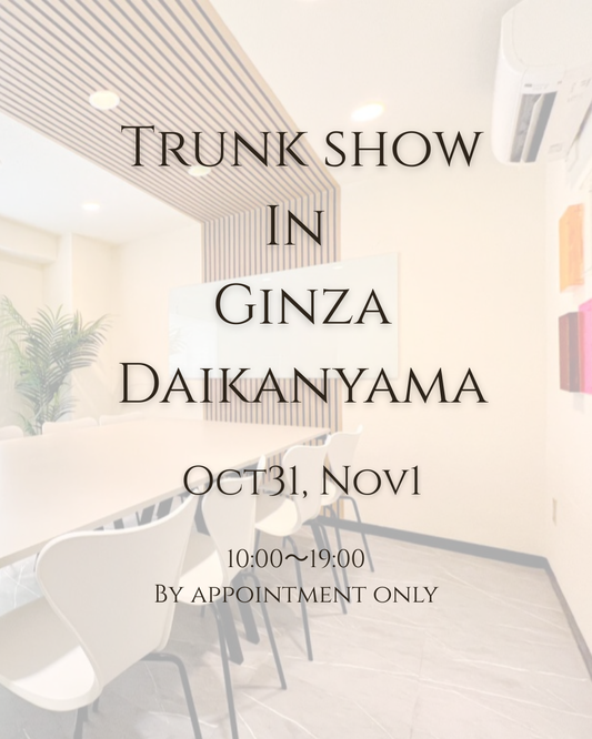 10月東京ご試着会【10/31・11/1】