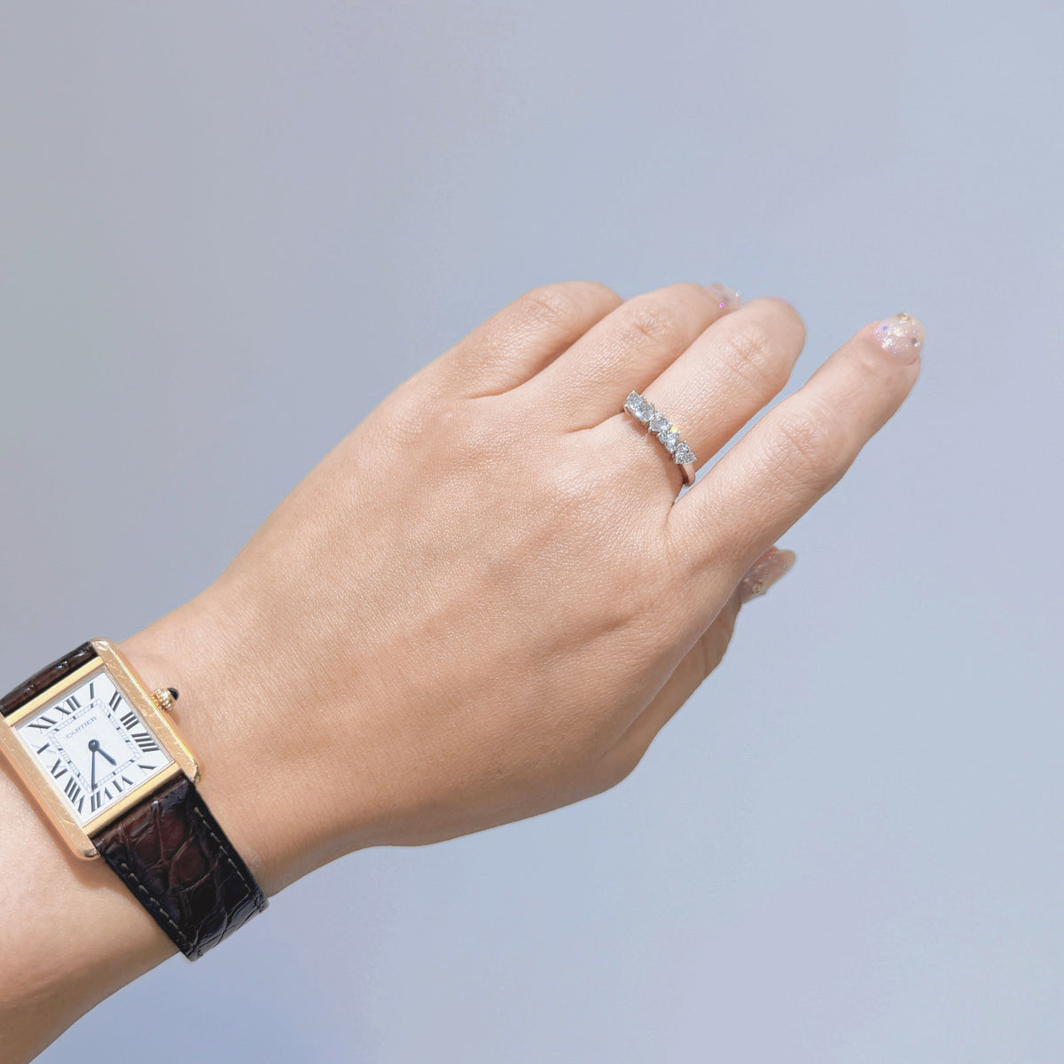 Heart Beat ハートビート・5石0.97ctリング