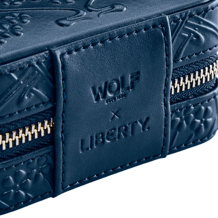 「WOLF × LIBERTY」スモール トラベル ジュエリー ジップケース