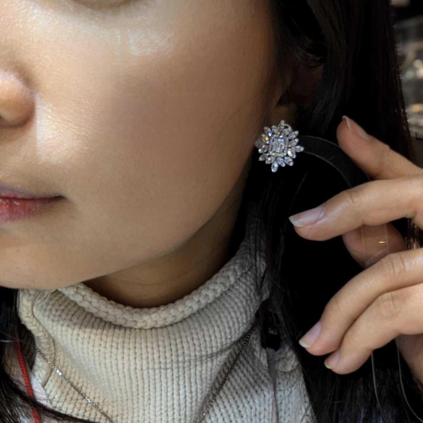 【Dahlia】ダリア・ピアスイヤリング