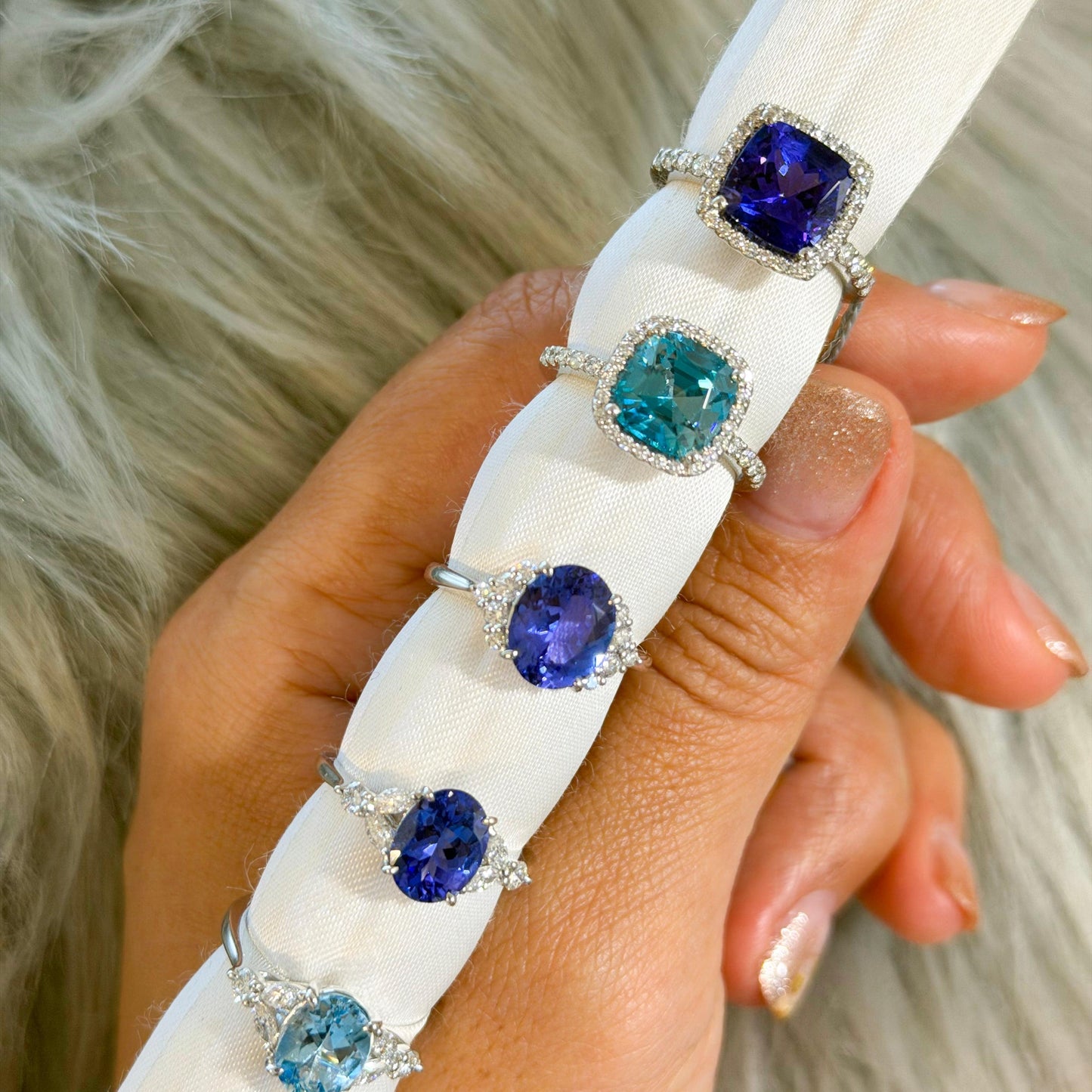 PT タンザナイトリング