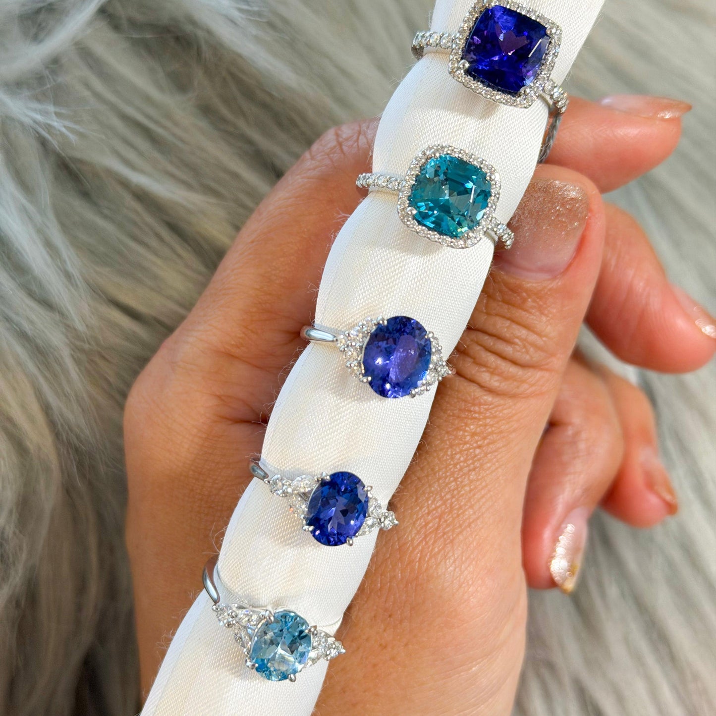 PT タンザナイトリング