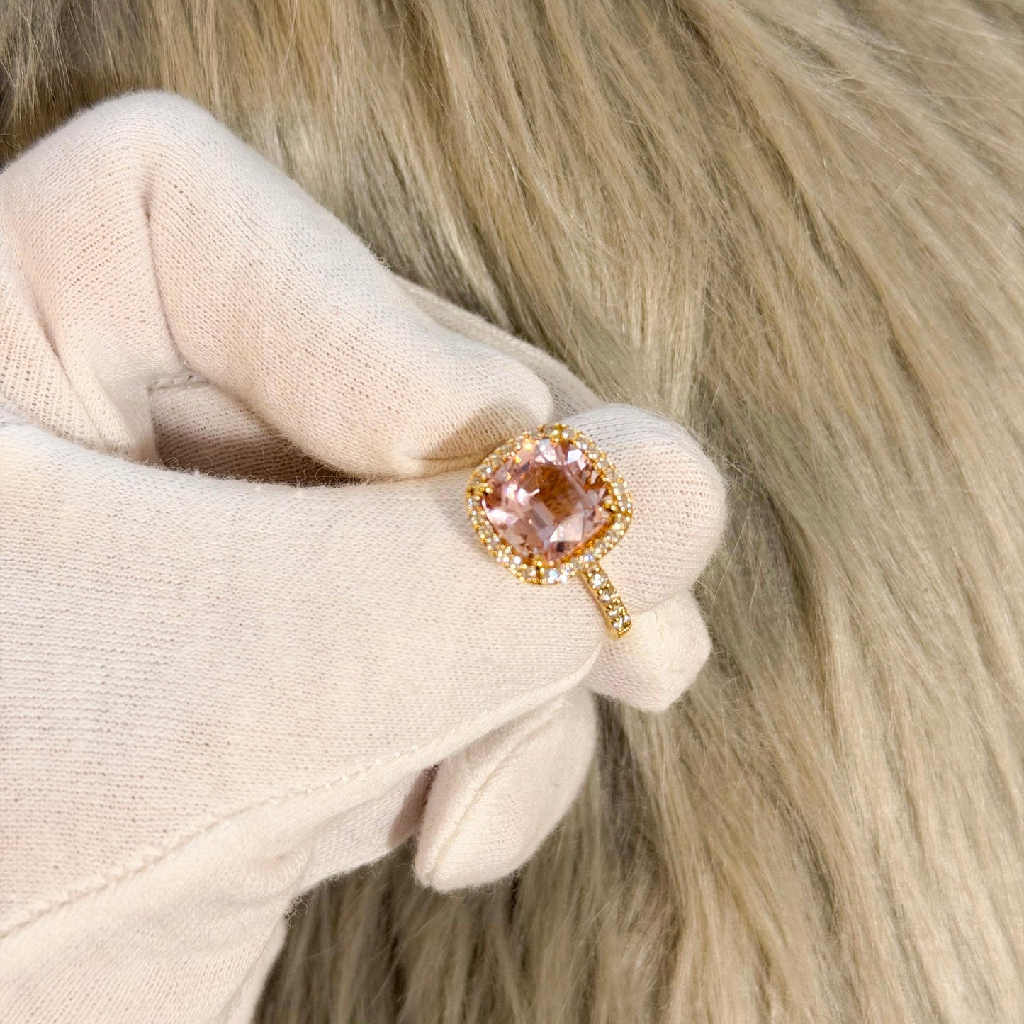 【Cube】YGモルガナイトリング