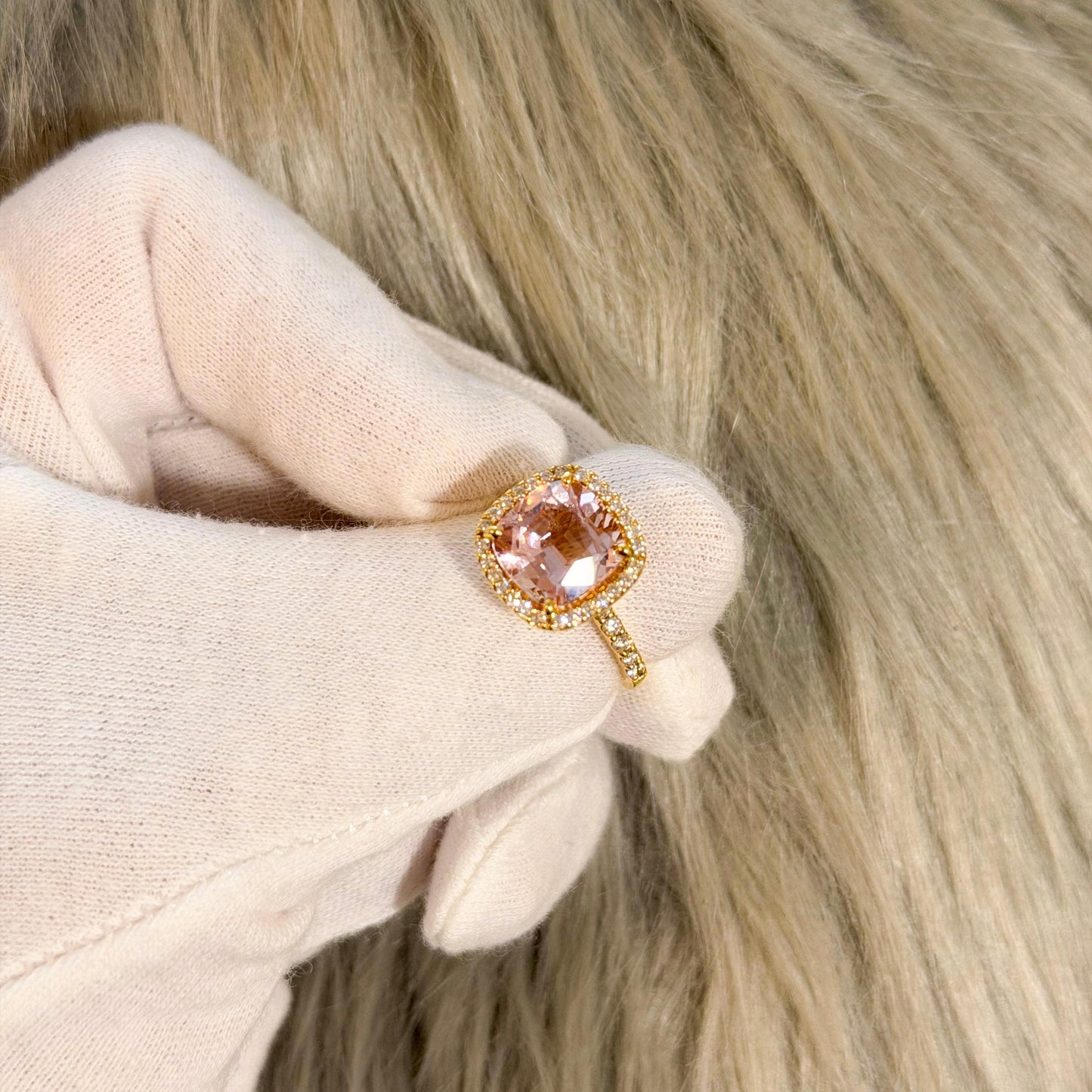 【Cube】YGモルガナイトリング