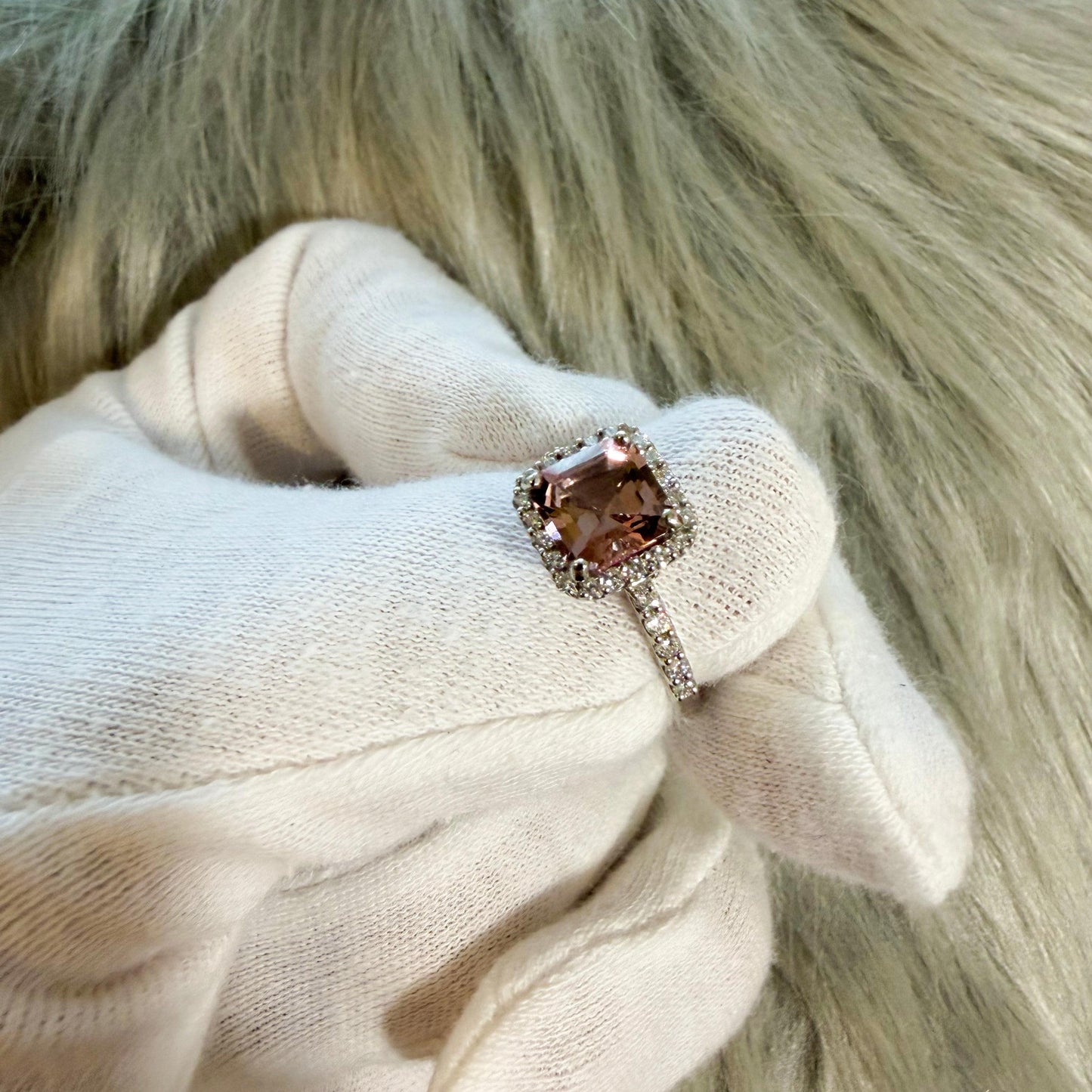 【Cube】PT ピンクトルマリンリング