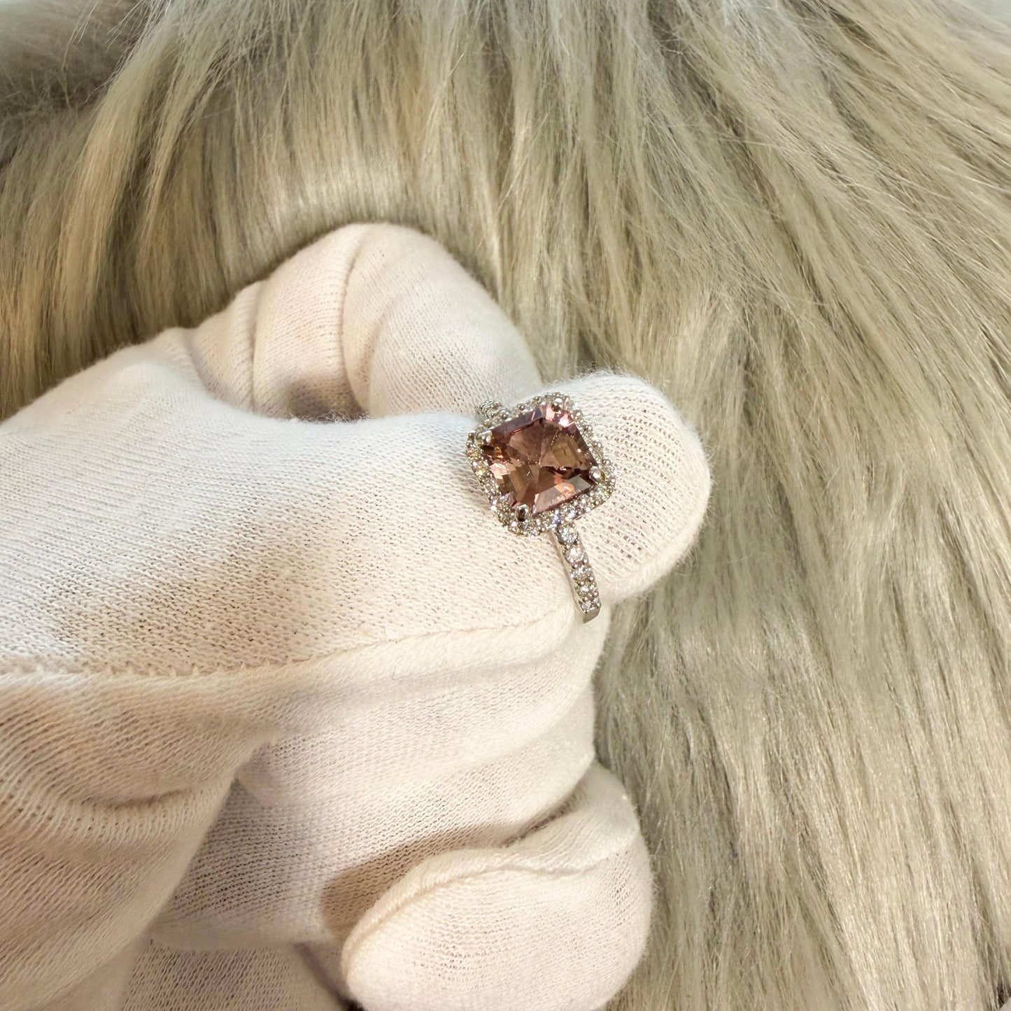 【Cube】PT ピンクトルマリンリング