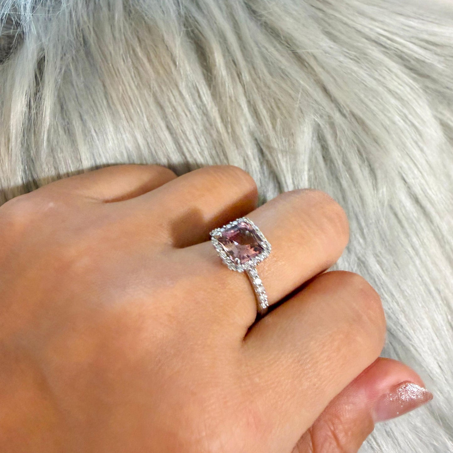 【Cube】PT ピンクトルマリンリング