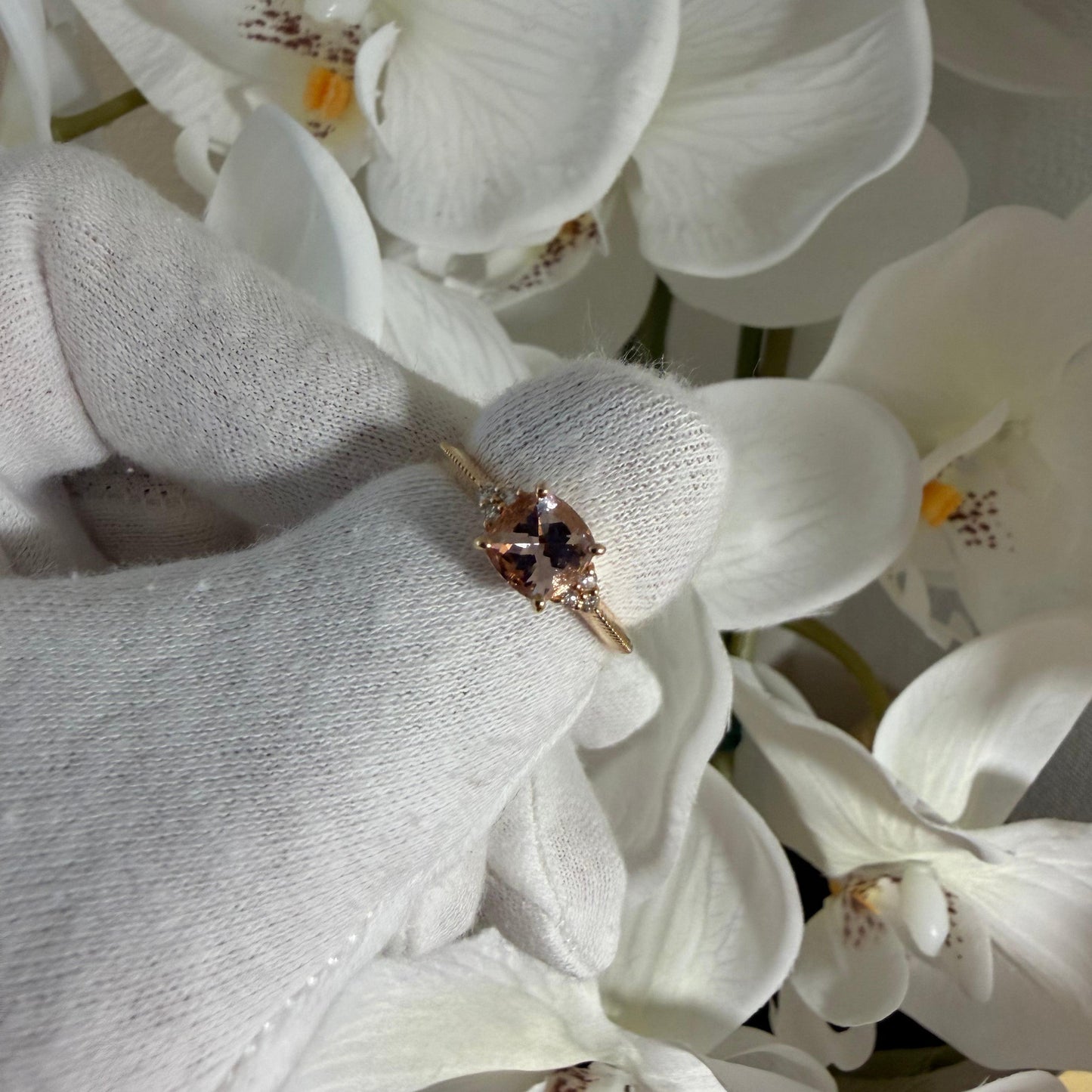 【水面のモルガナイト】モルガナイトリング PG