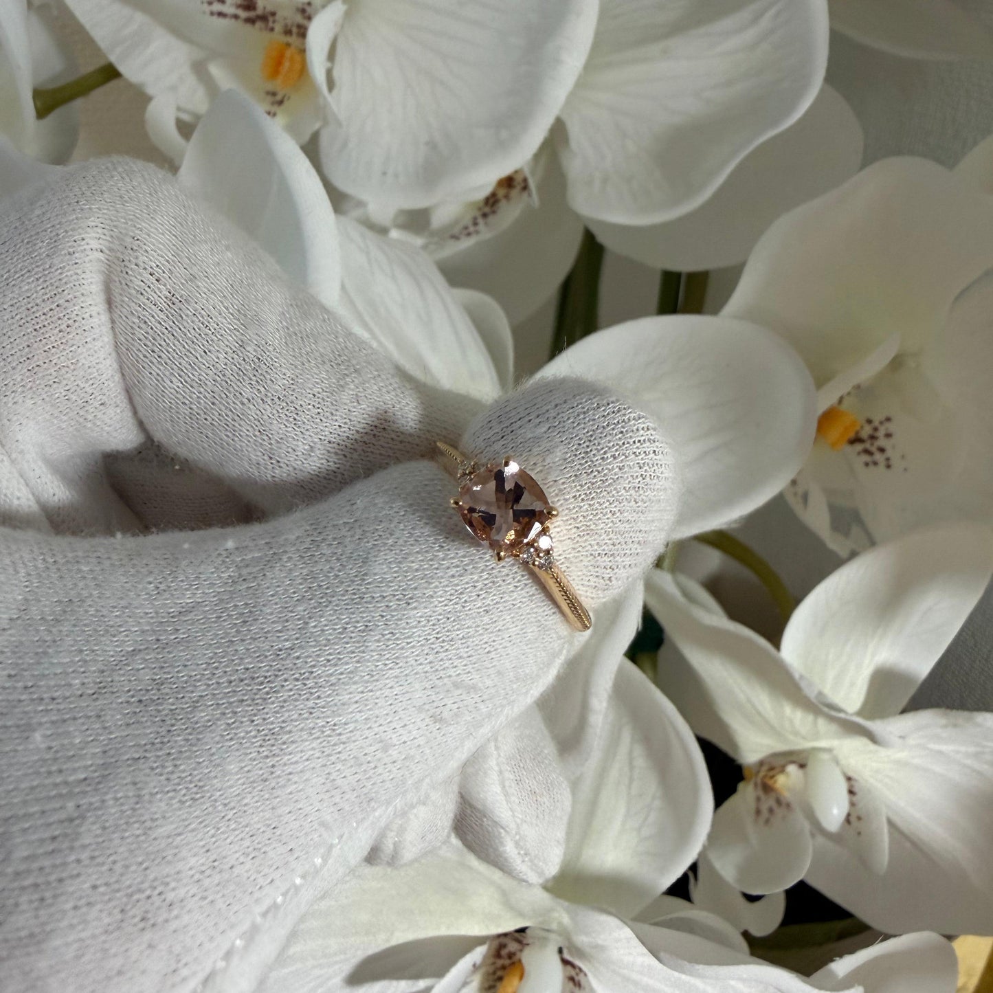 【水面のモルガナイト】モルガナイトリング PG