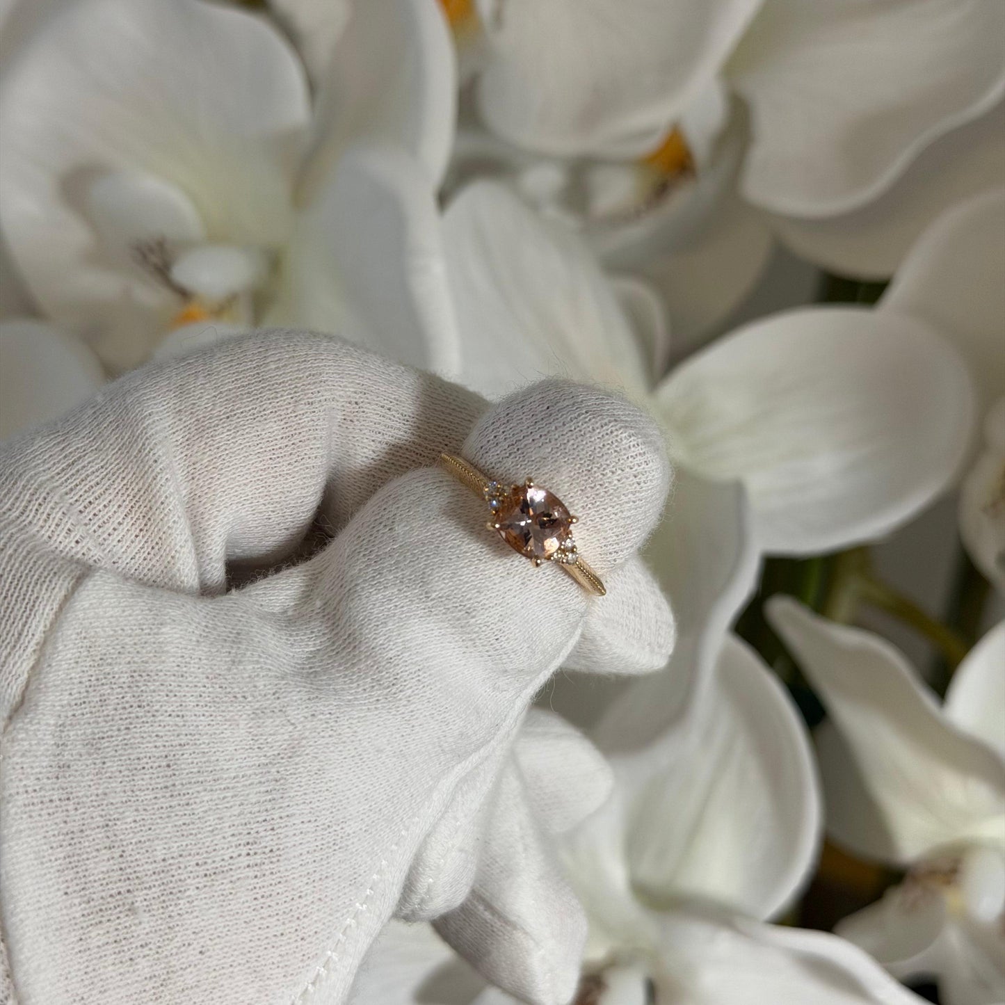 【水面のモルガナイト】モルガナイトリング PG