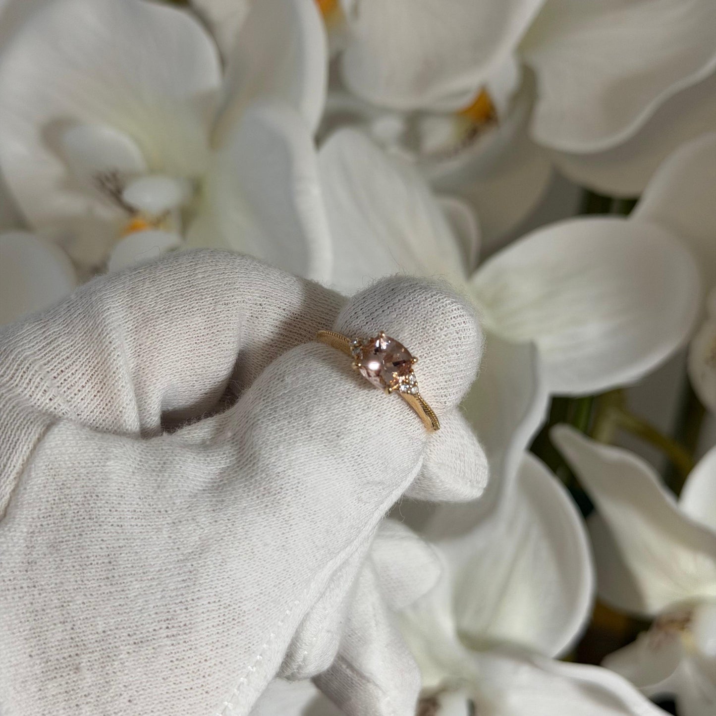 【水面のモルガナイト】モルガナイトリング PG