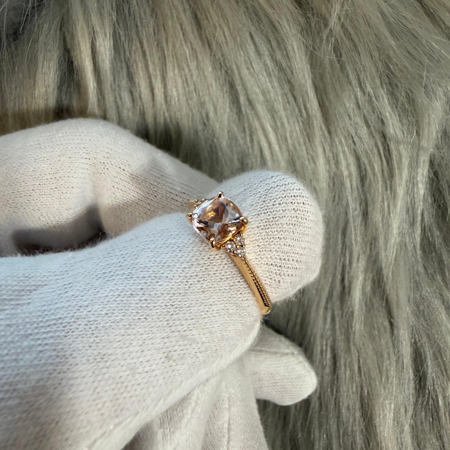 【水面のモルガナイト】モルガナイトリング PG