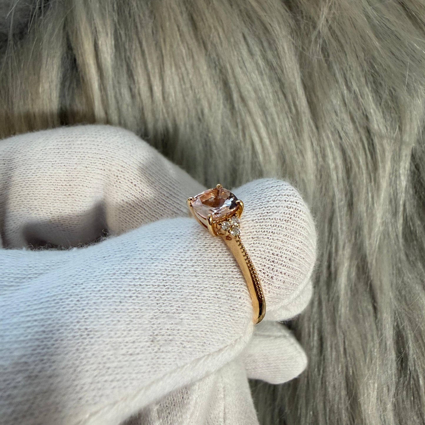 【水面のモルガナイト】モルガナイトリング PG