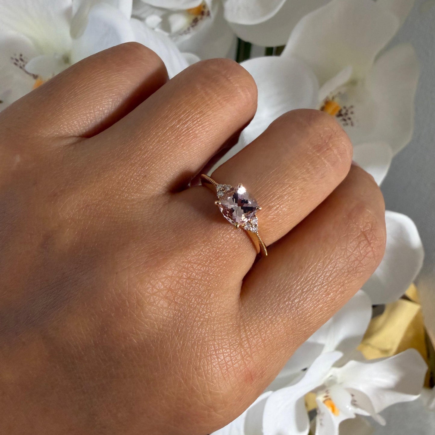 【水面のモルガナイト】モルガナイトリング PG