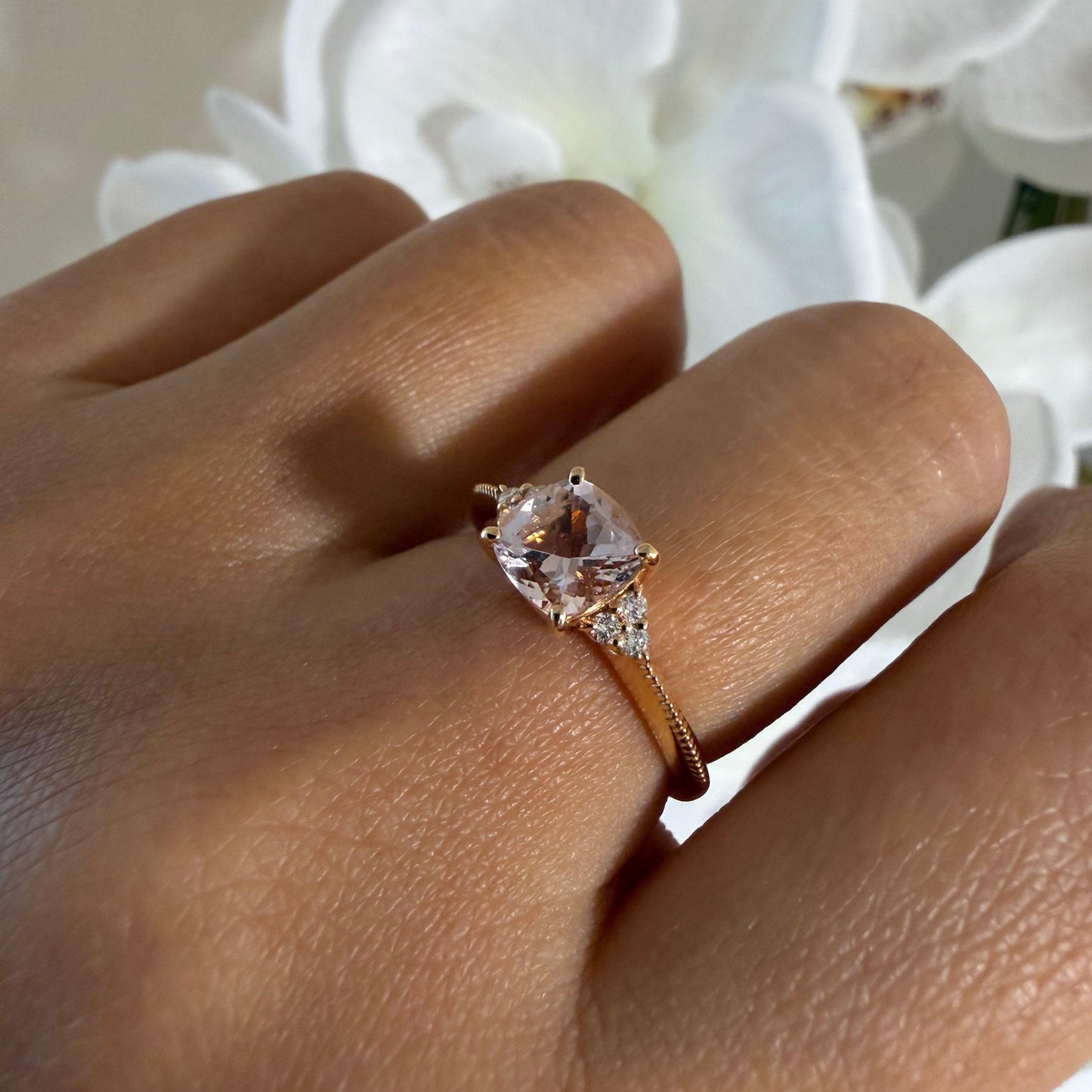 【水面のモルガナイト】モルガナイトリング PG