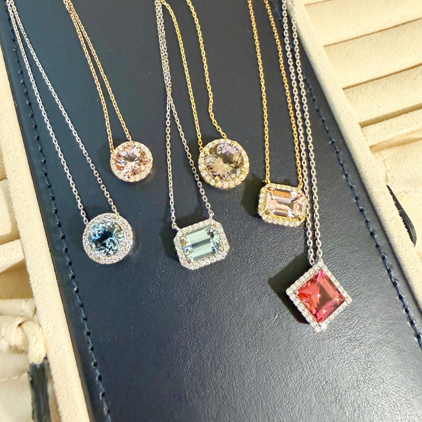 【Candy】PGモルガナイトネックレス