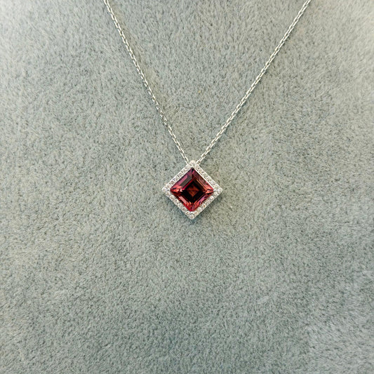 PTピンクトルマリンネックレスPN