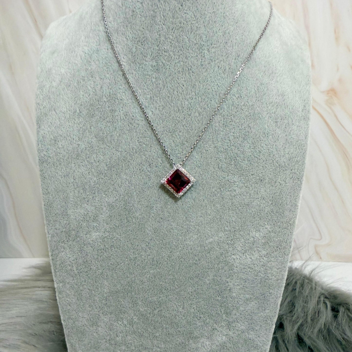 PTピンクトルマリンネックレスPN