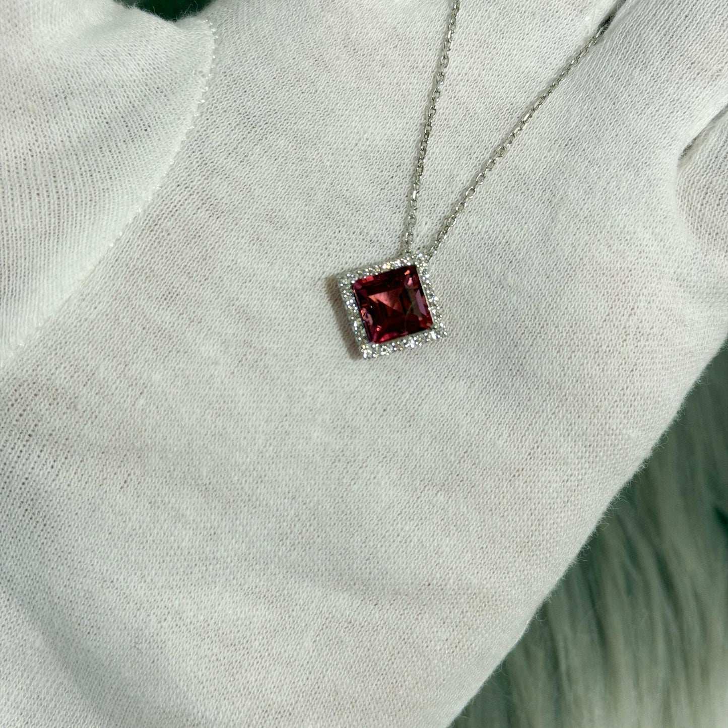 PTピンクトルマリンネックレスPN