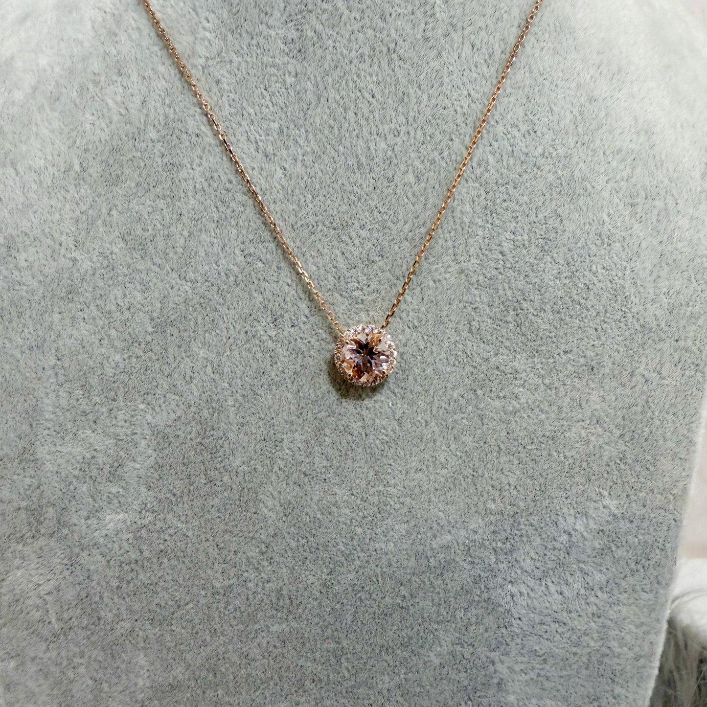 【Candy】PGモルガナイトネックレス