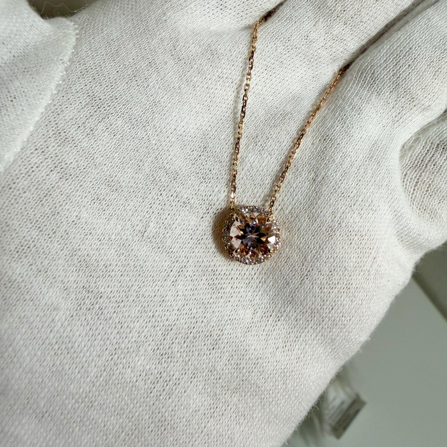 【Candy】PGモルガナイトネックレス