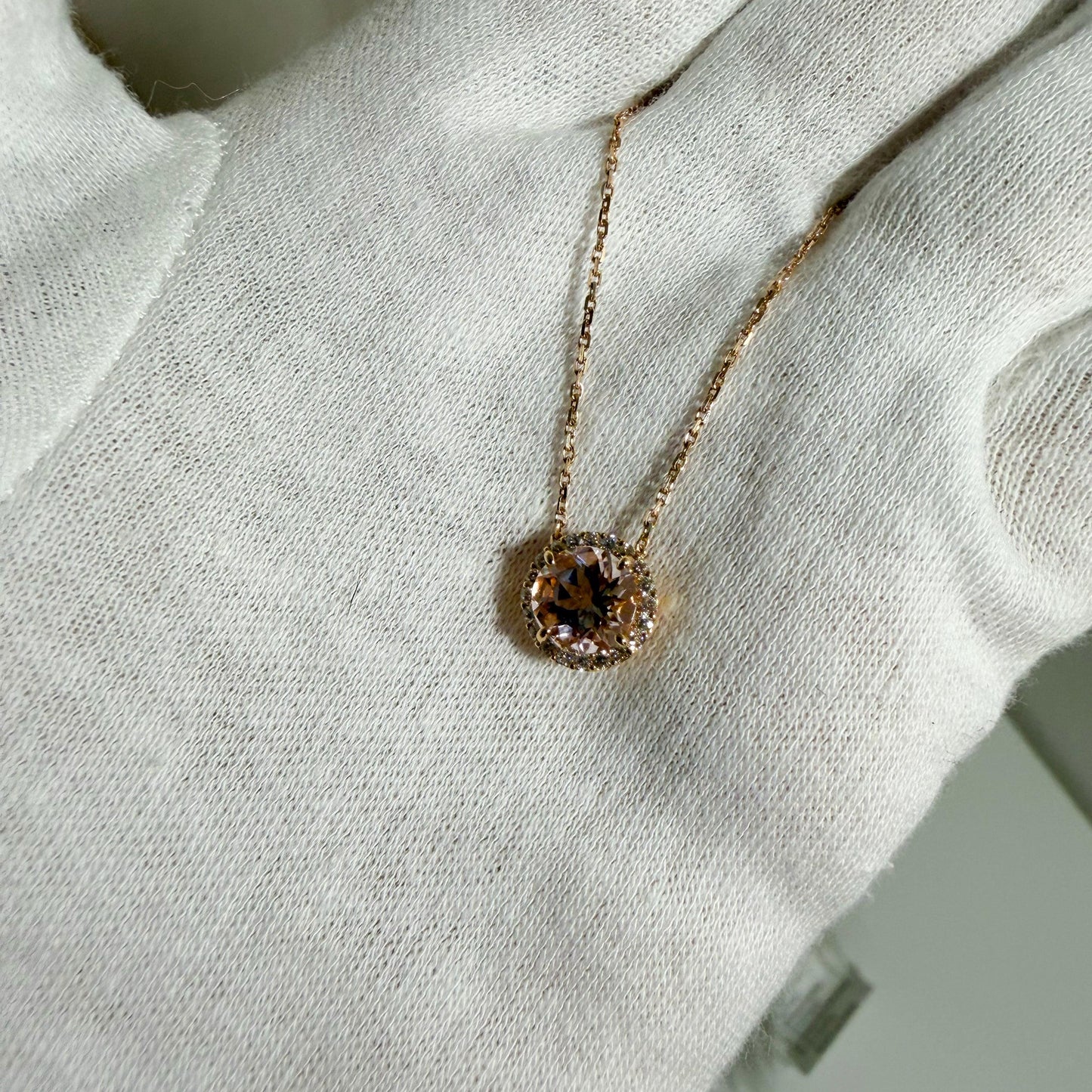 【Candy】PGモルガナイトネックレス