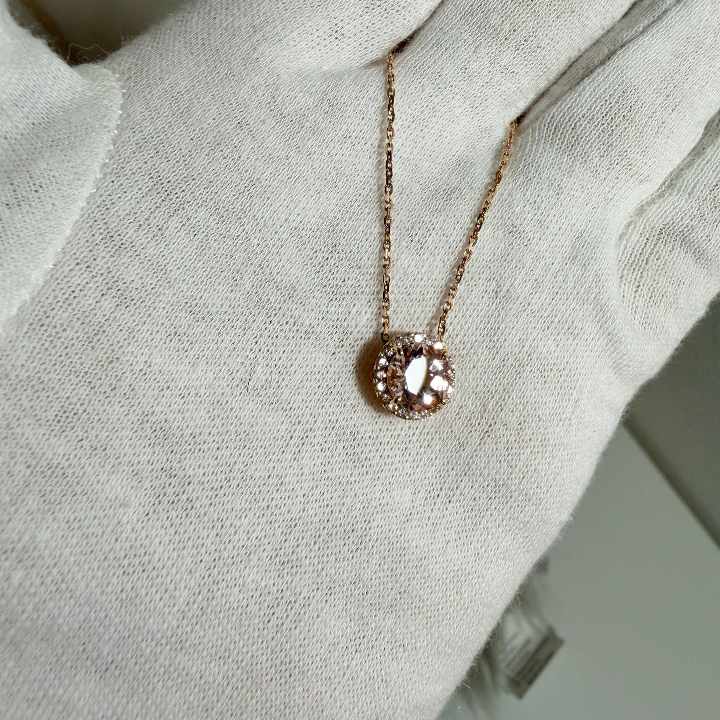 【Candy】PGモルガナイトネックレス