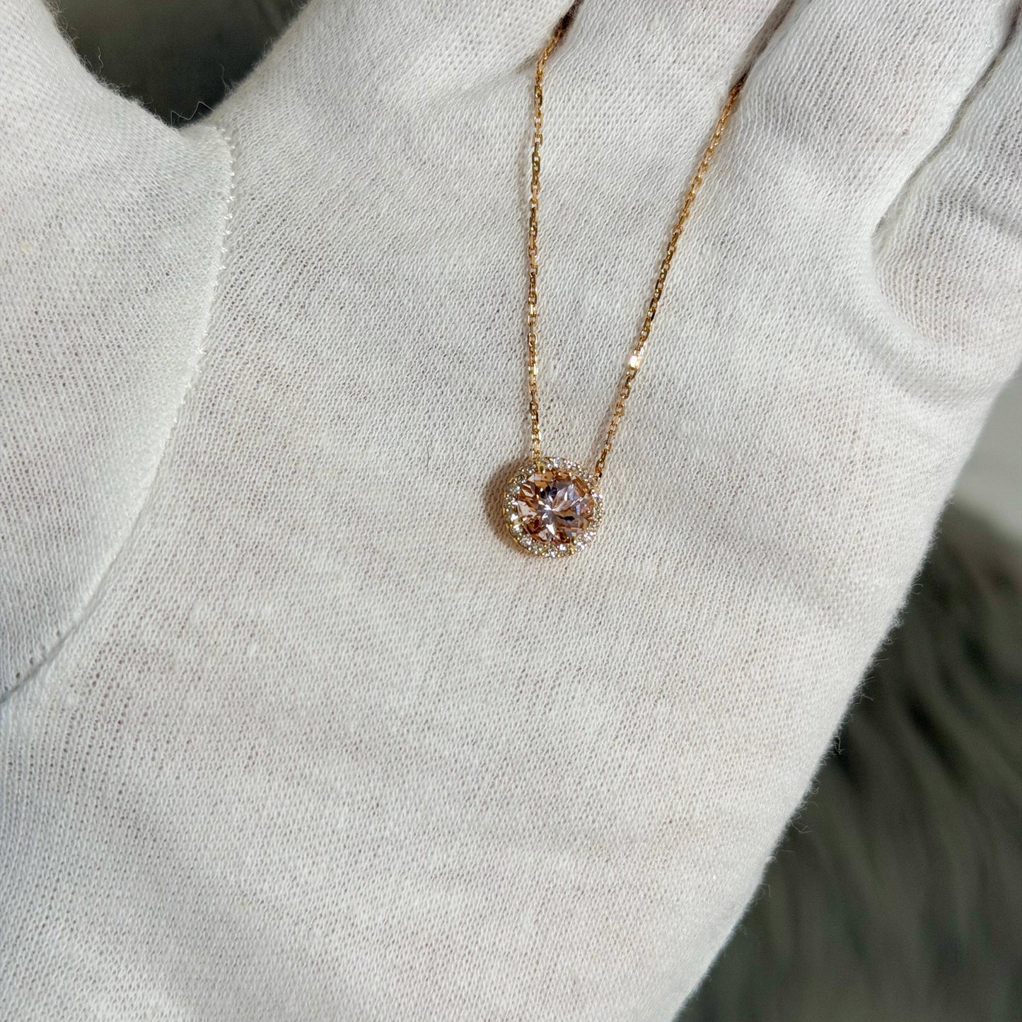 【Candy】PGモルガナイトネックレス