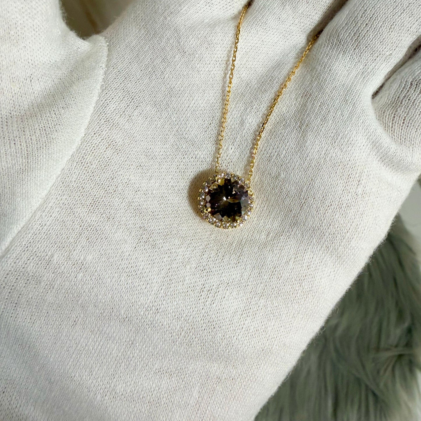 【Candy】YGゾイサイトネックレスCGL