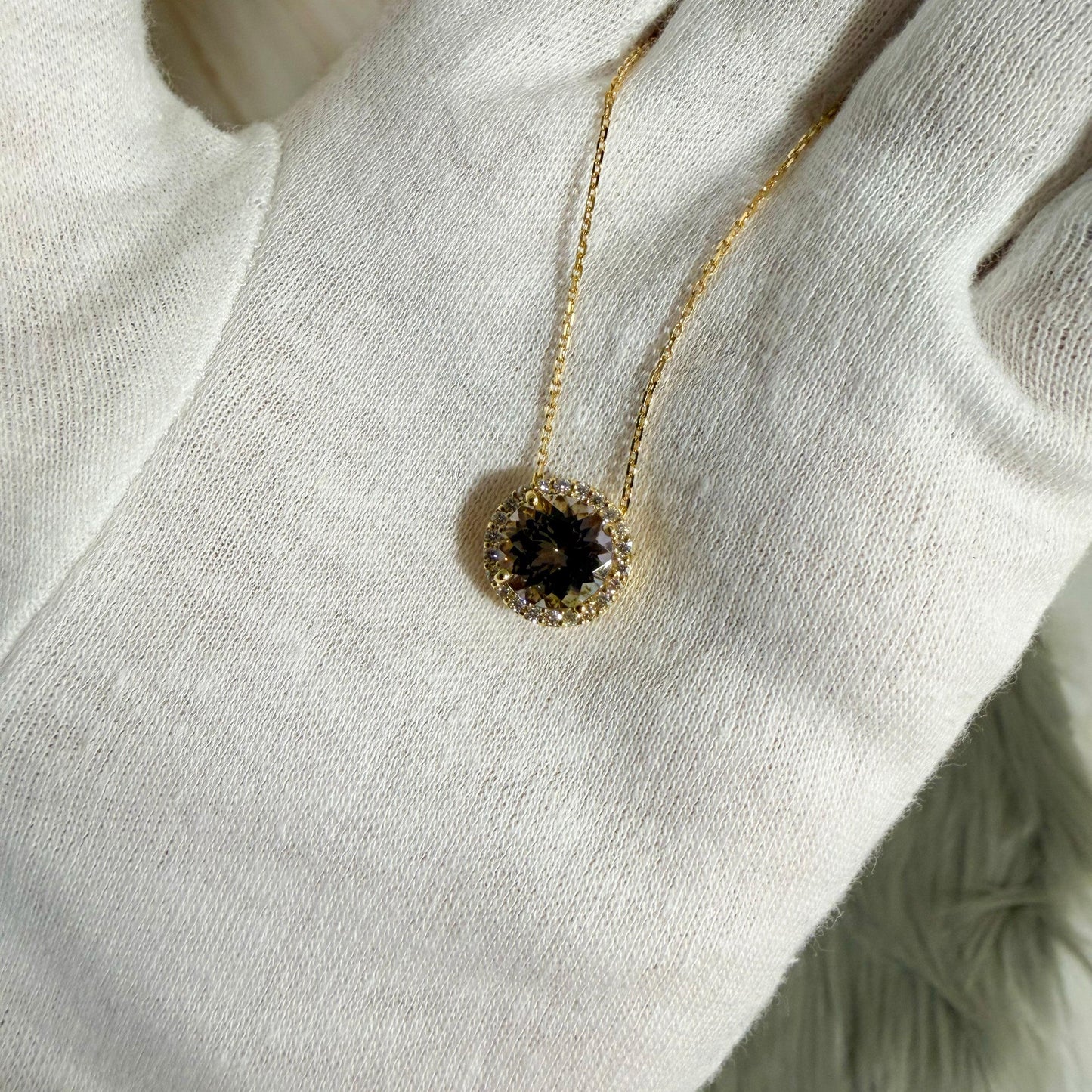 【Candy】YGゾイサイトネックレスCGL