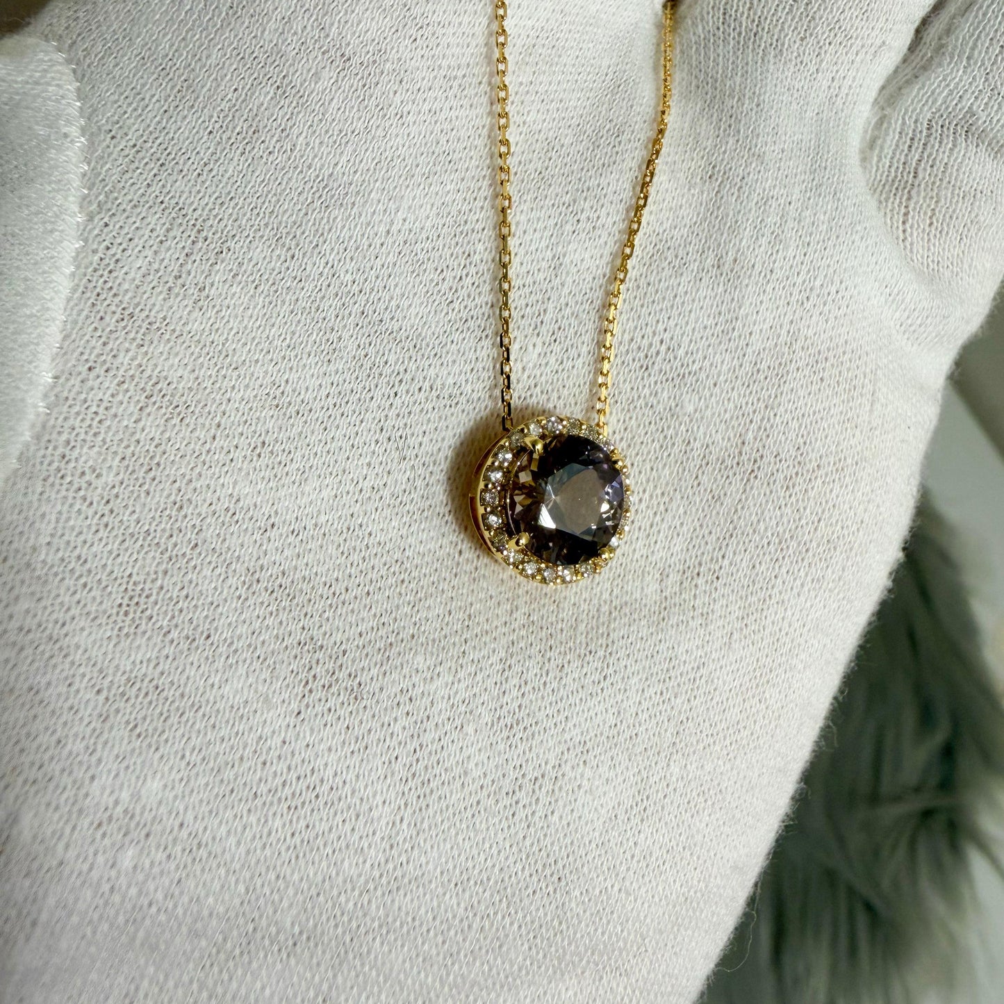 【Candy】YGゾイサイトネックレスCGL