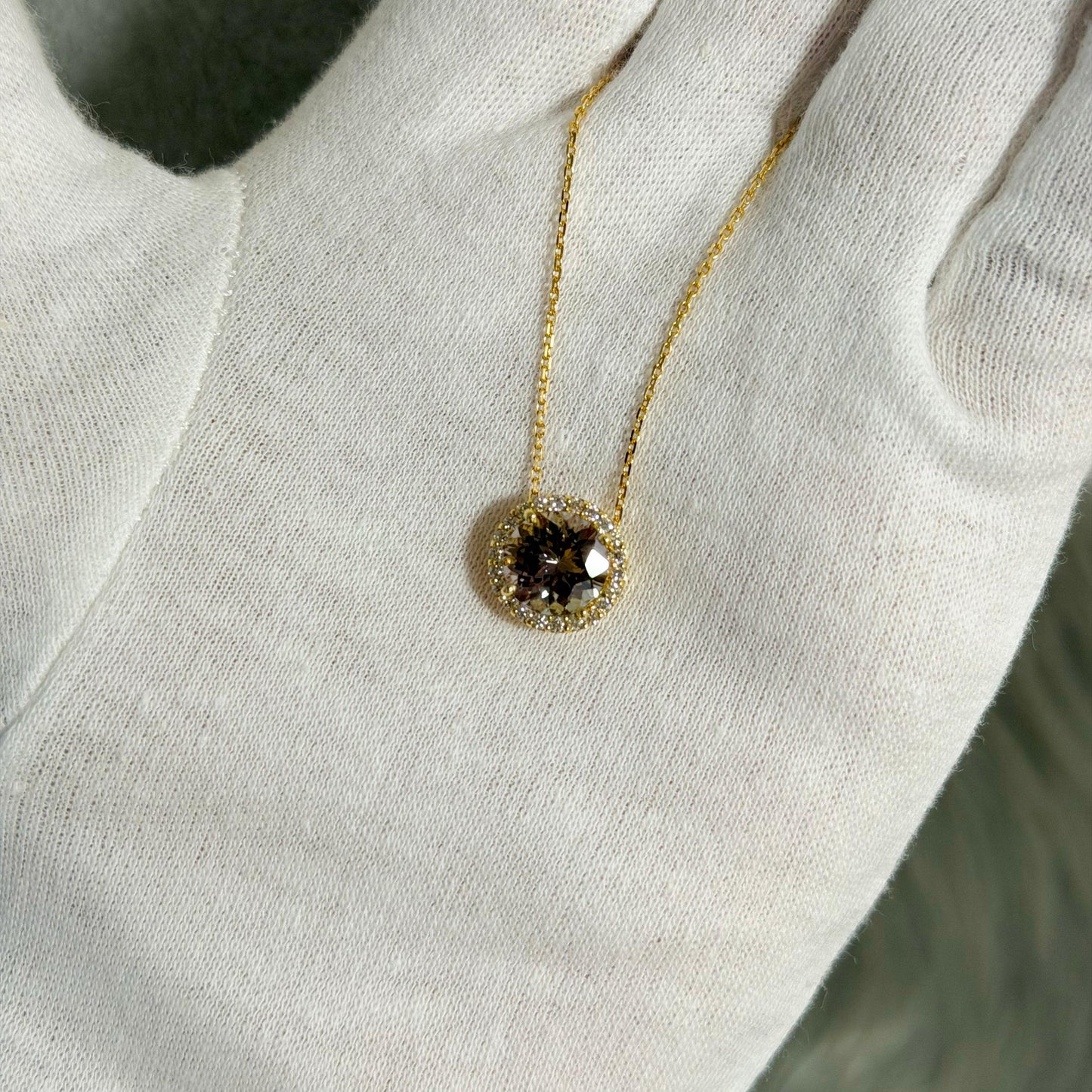 【Candy】YGゾイサイトネックレスCGL