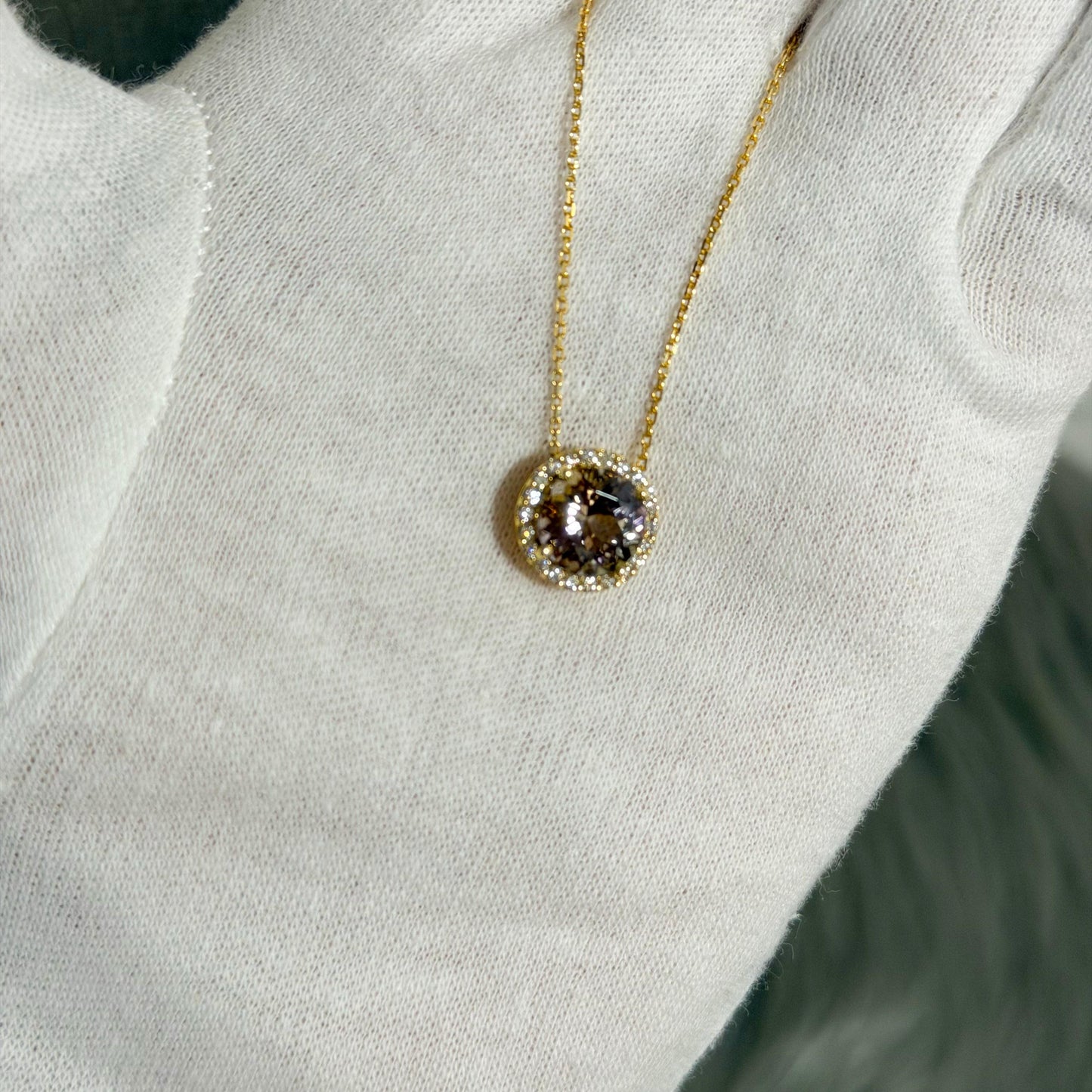 【Candy】YGゾイサイトネックレスCGL