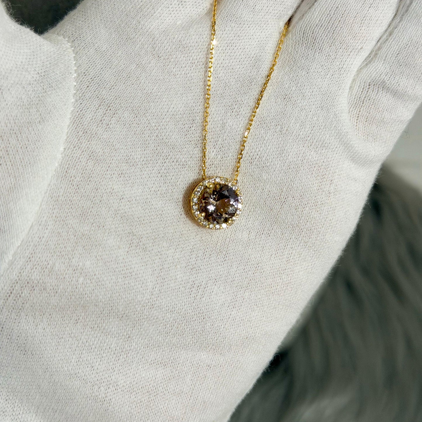 【Candy】YGゾイサイトネックレスCGL