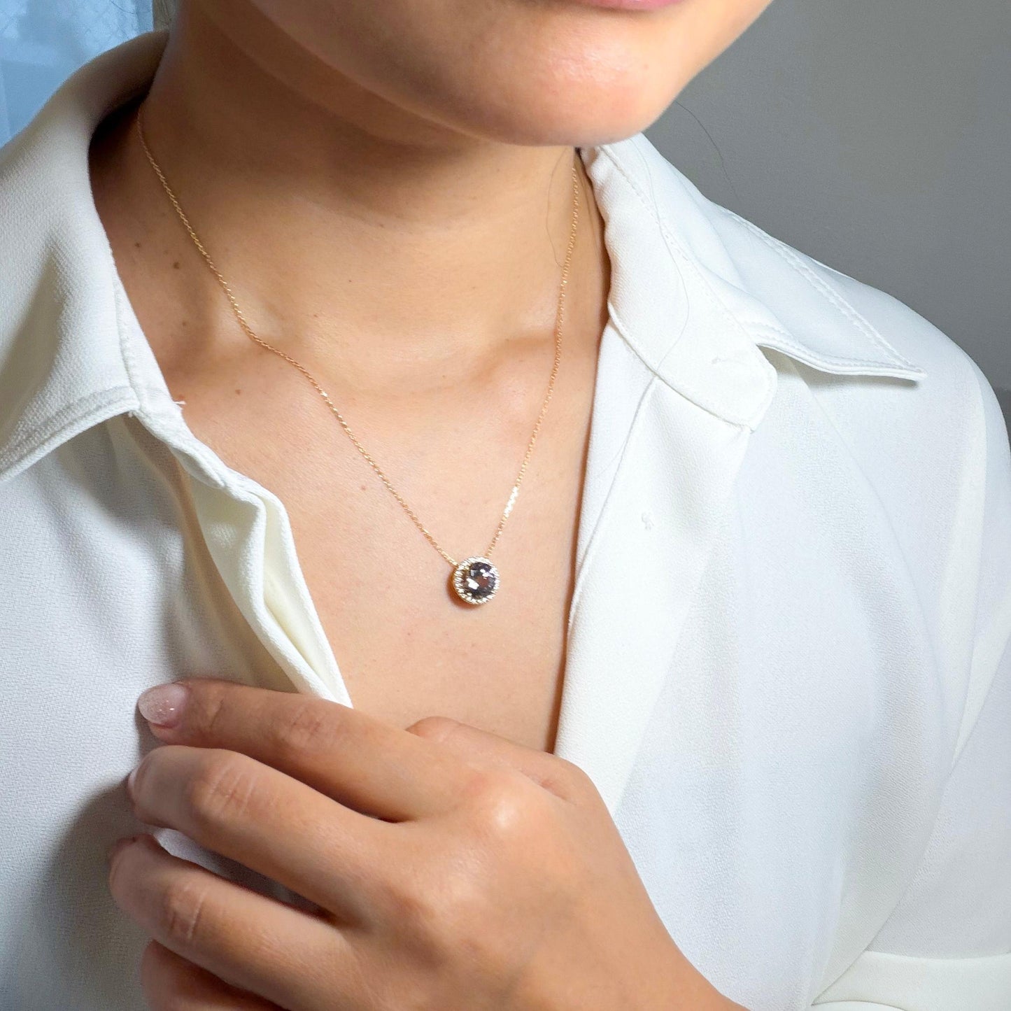 【Candy】YGゾイサイトネックレスCGL