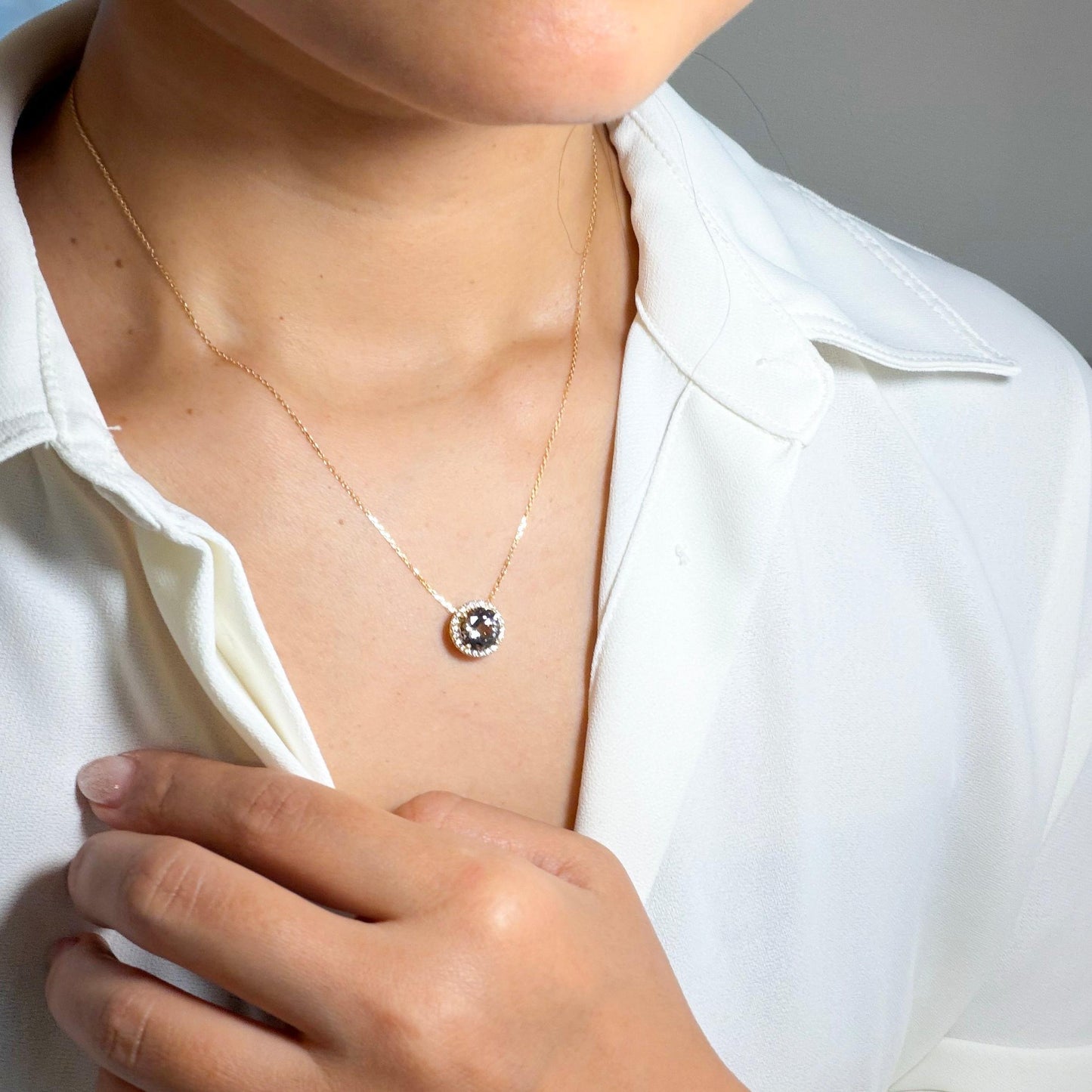 【Candy】YGゾイサイトネックレスCGL