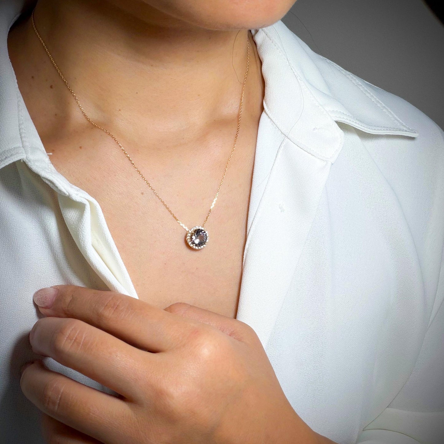 【Candy】YGゾイサイトネックレスCGL