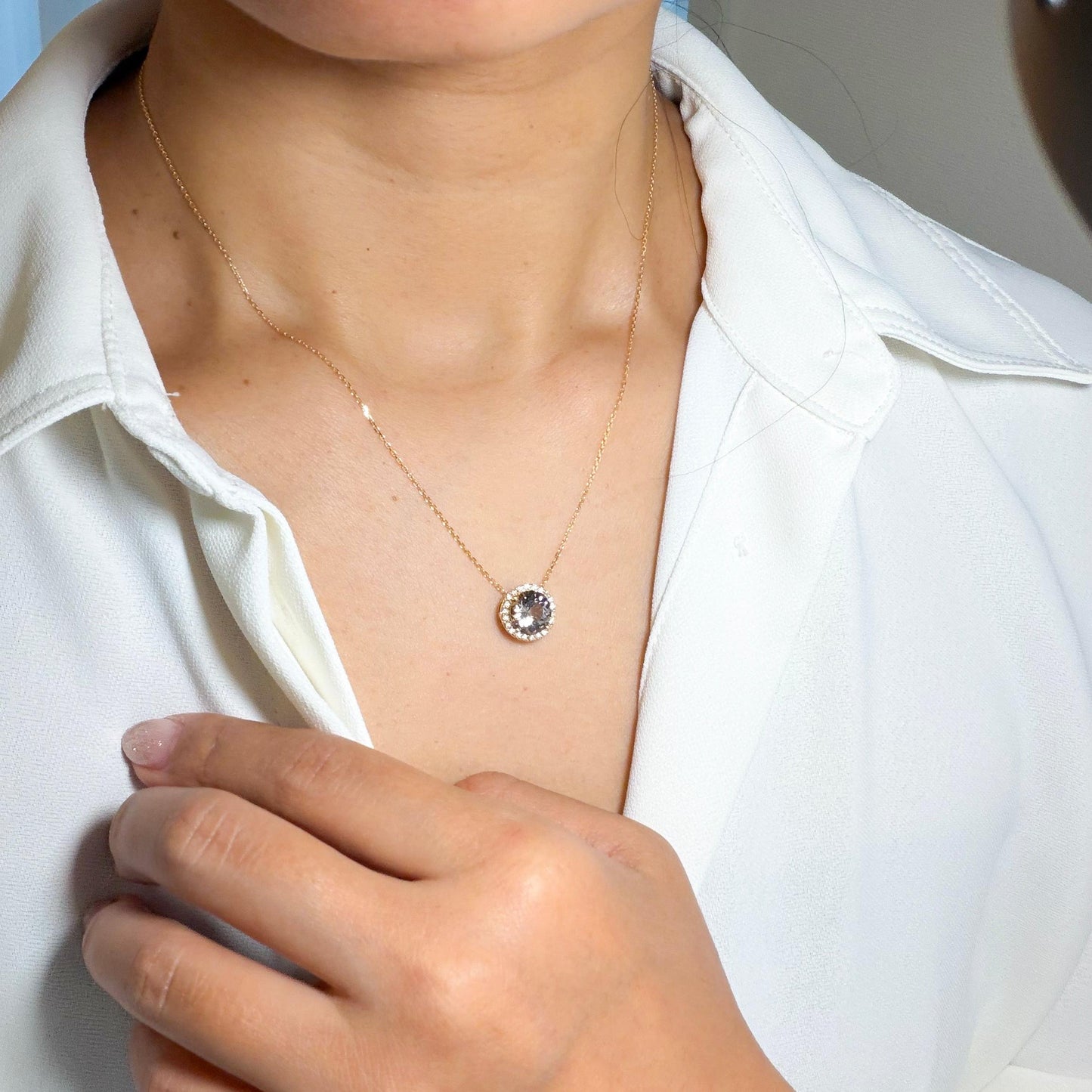 【Candy】YGゾイサイトネックレスCGL