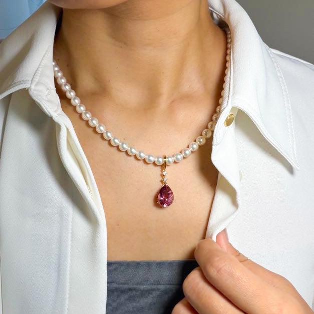 YGピンクトルマリン ペンダントヘッド