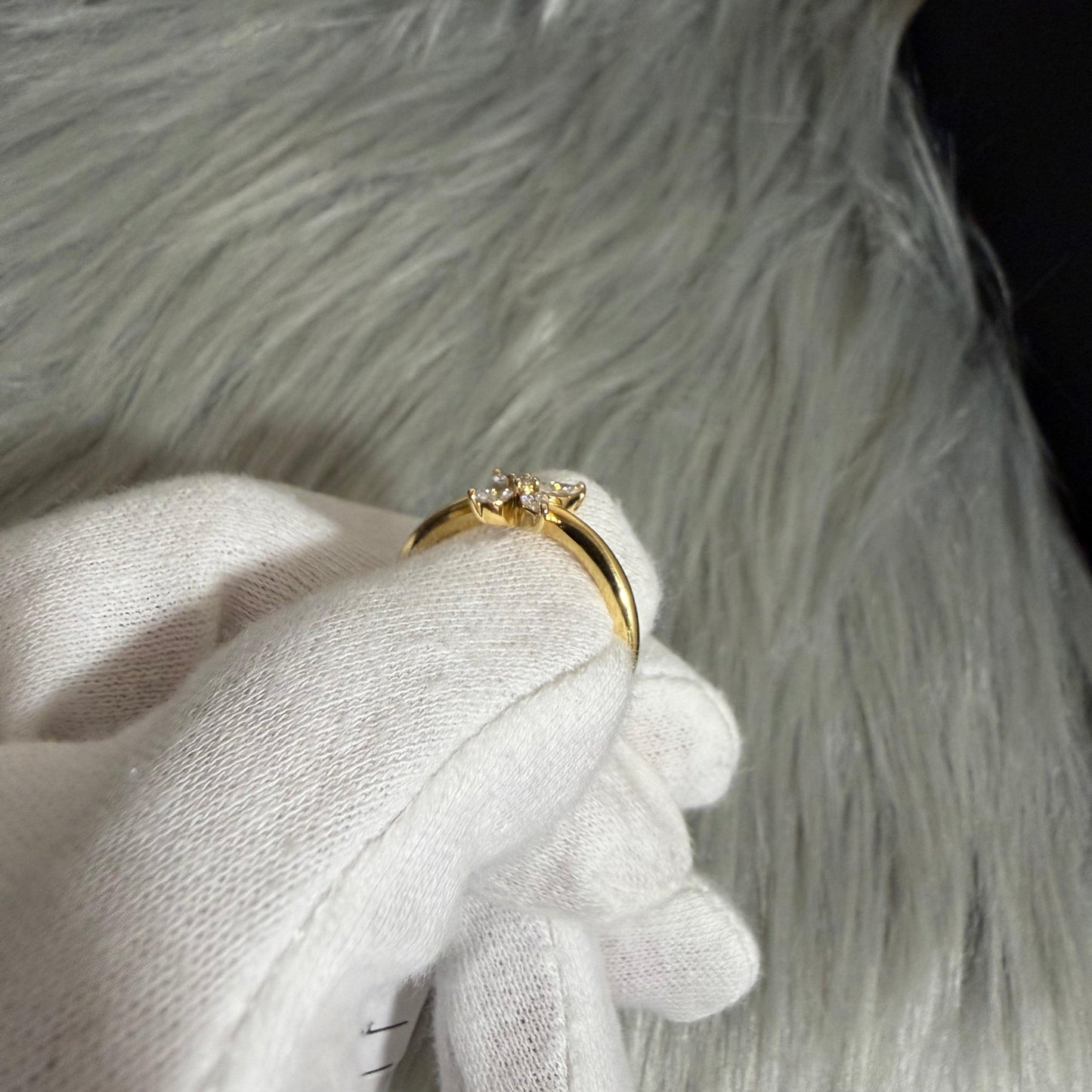 バタフライ一匹♡リング