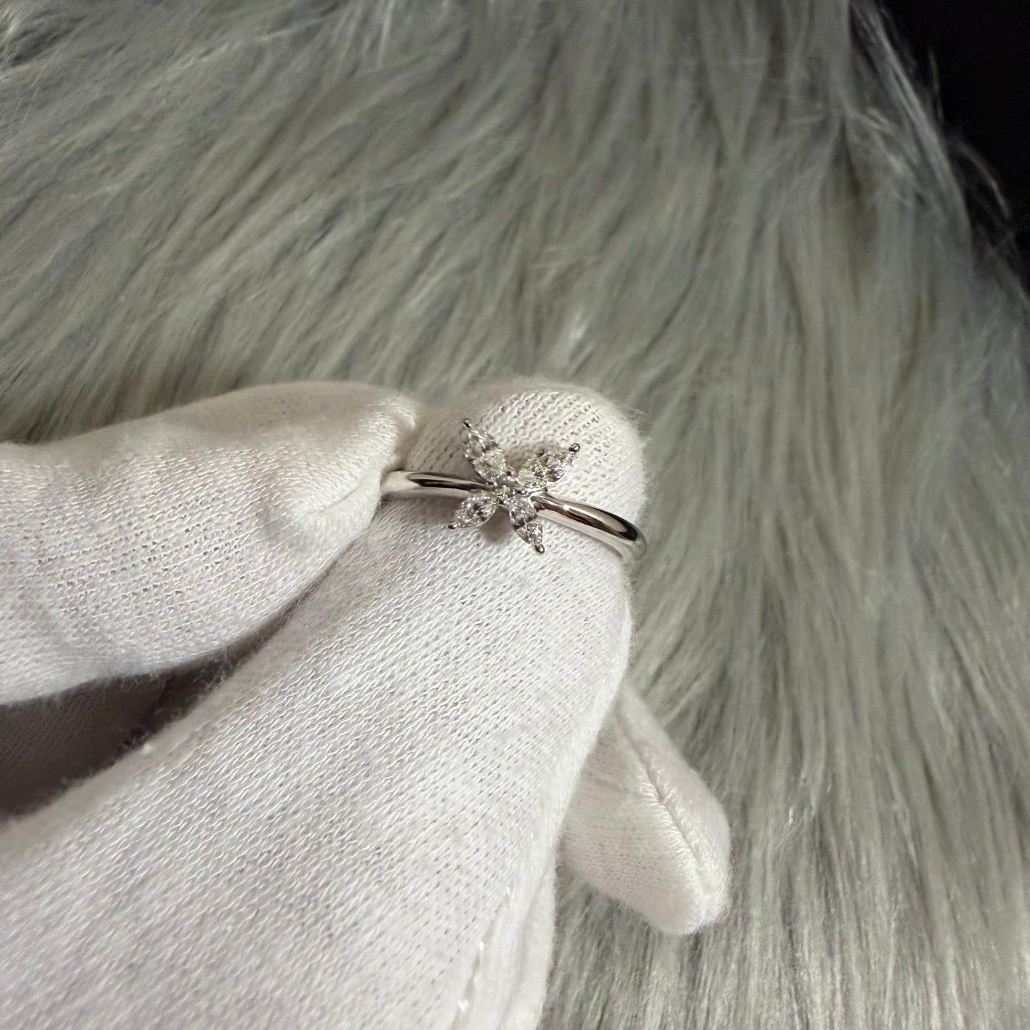 バタフライ一匹♡リング