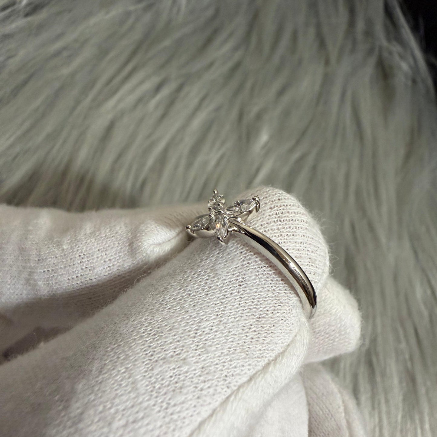 バタフライ一匹♡リング