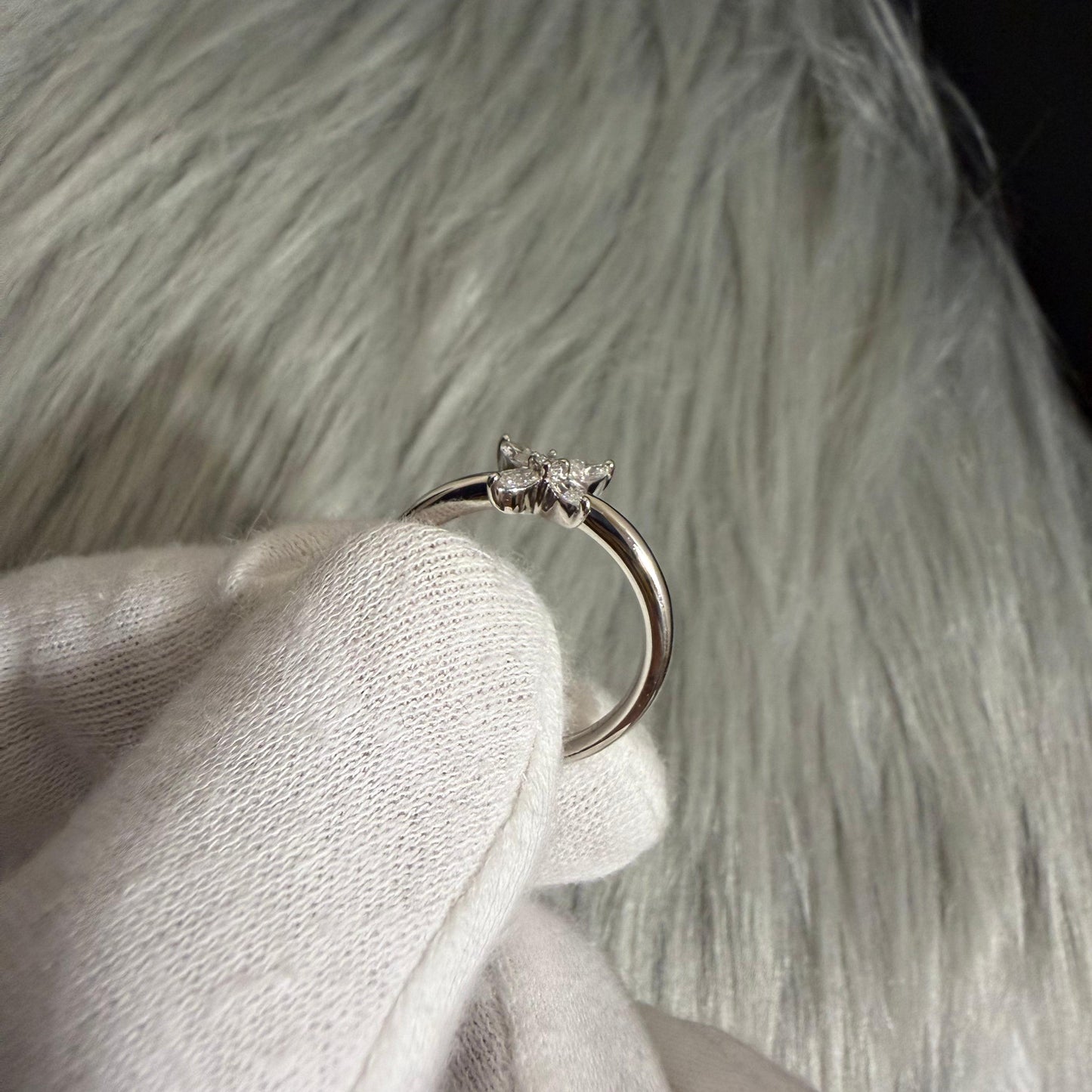 バタフライ一匹♡リング