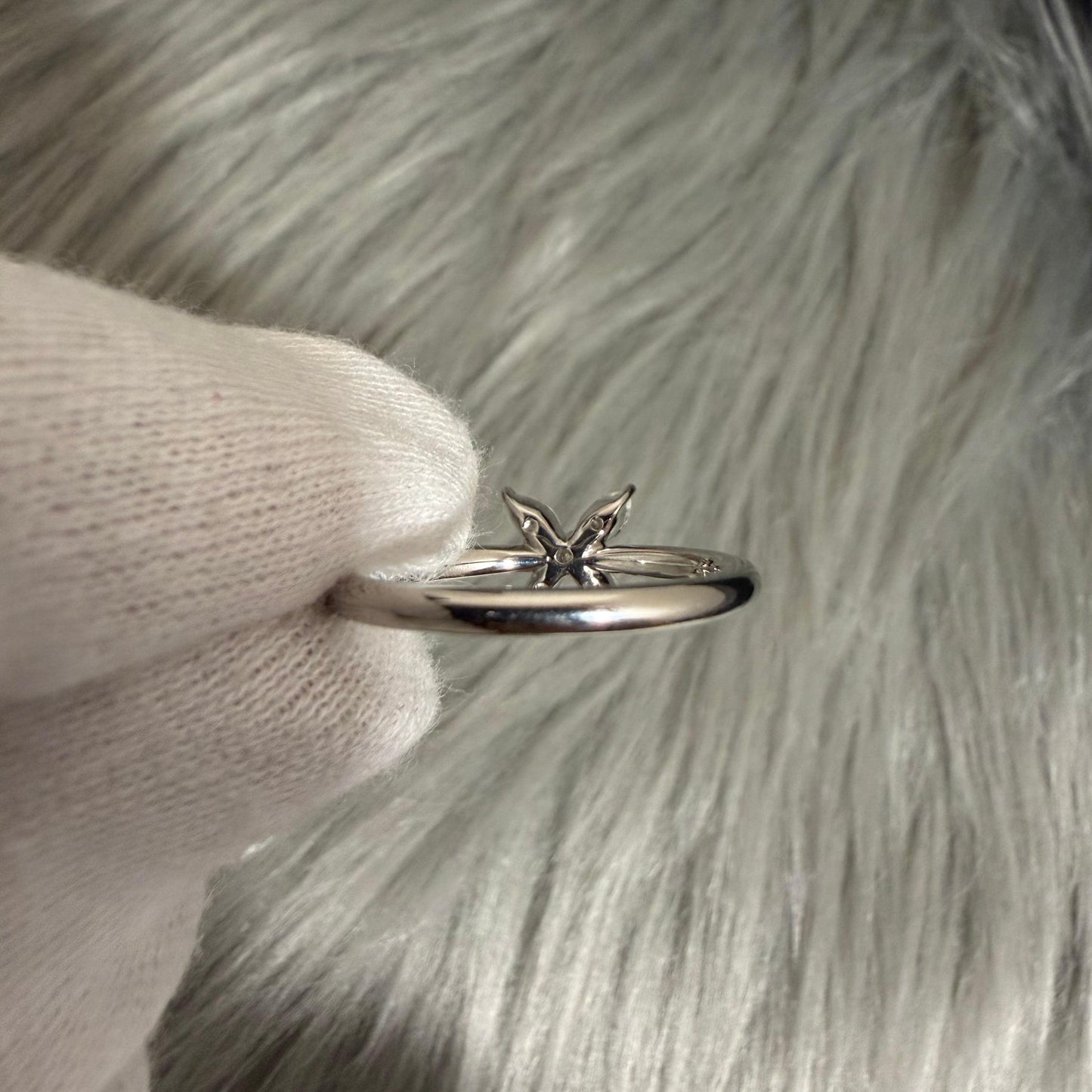 バタフライ一匹♡リング