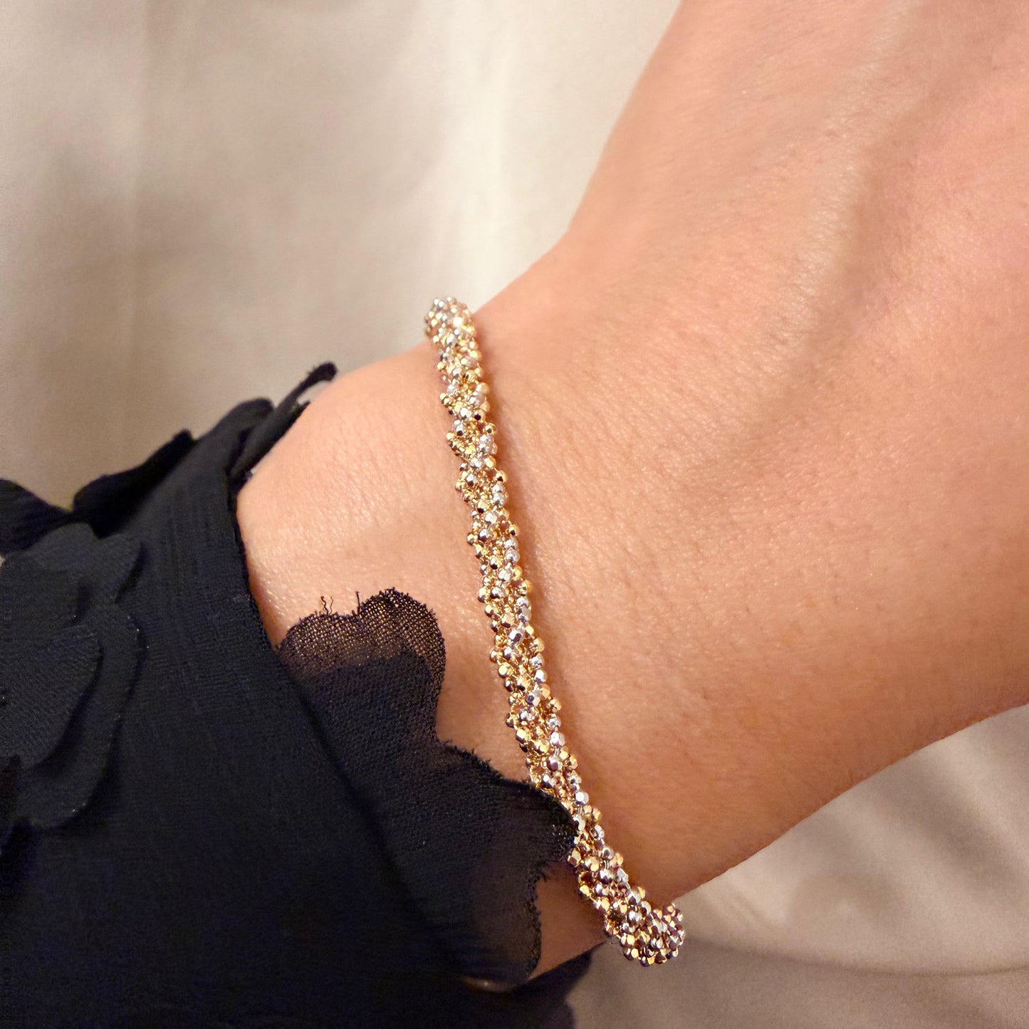 【即納】こんぺいとうmedium ブレスレット17cm