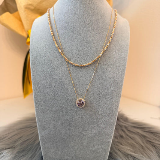 【即納】トリカラーロープ ブレスレット＆ネックレス