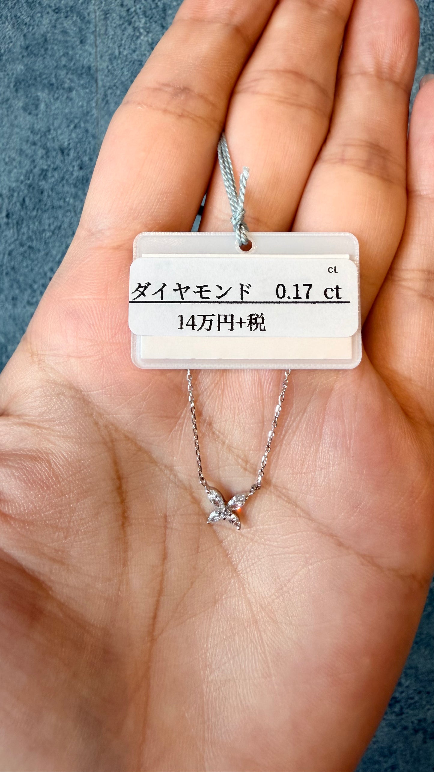 バタフライ一匹♡ネックレス