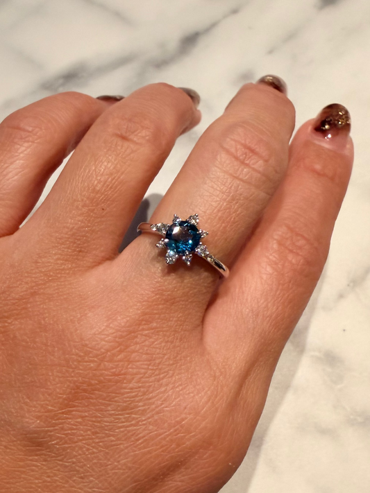 09. PT ブルートパーズ 太陽リング